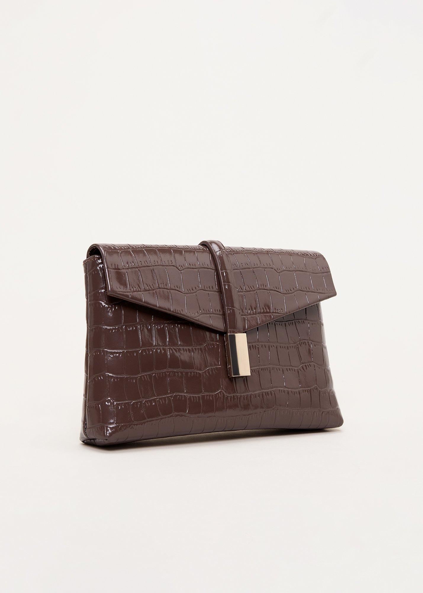 Leather Textured Cross Body Bag
