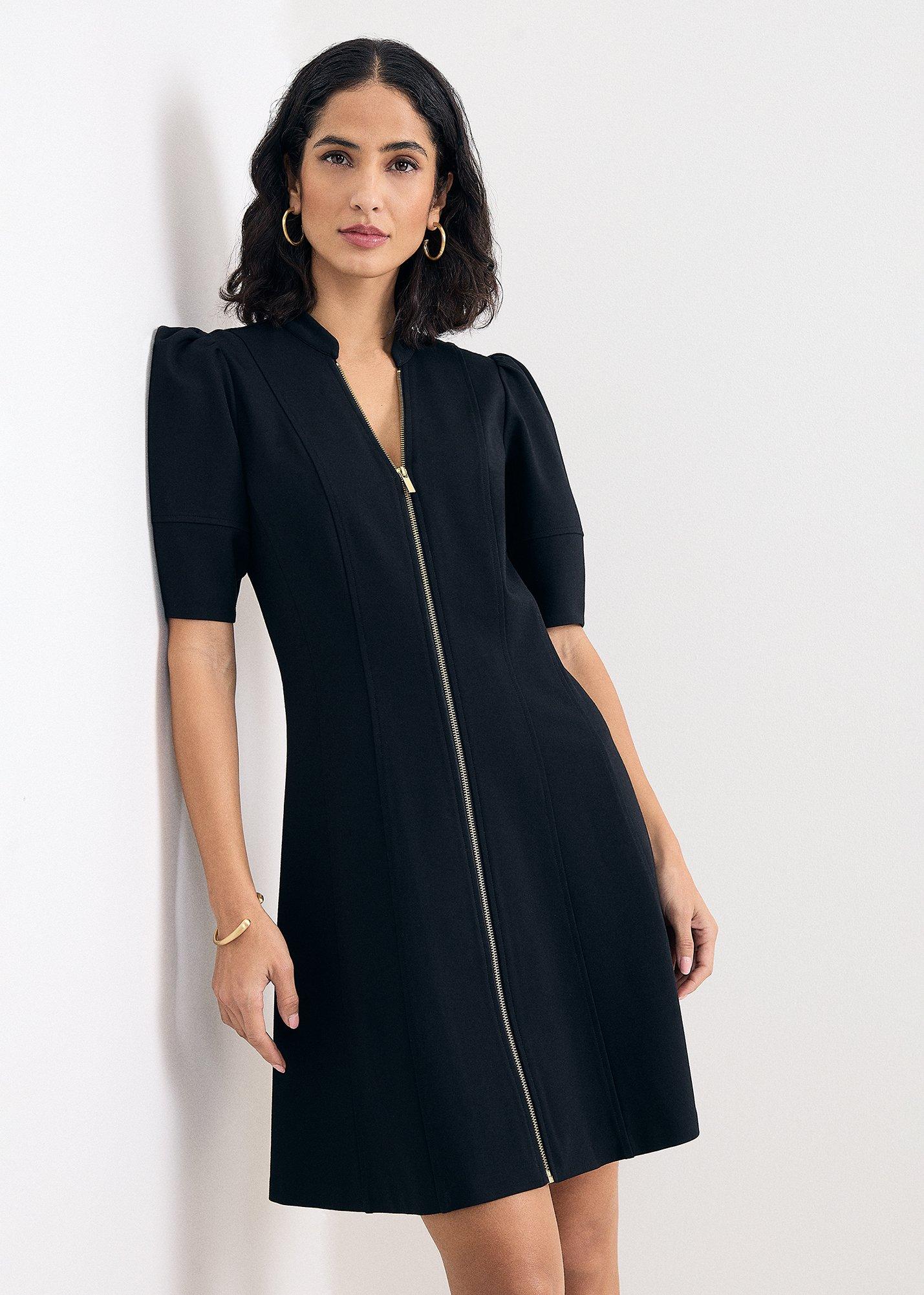 Alima Ponte Shift Mini Dress