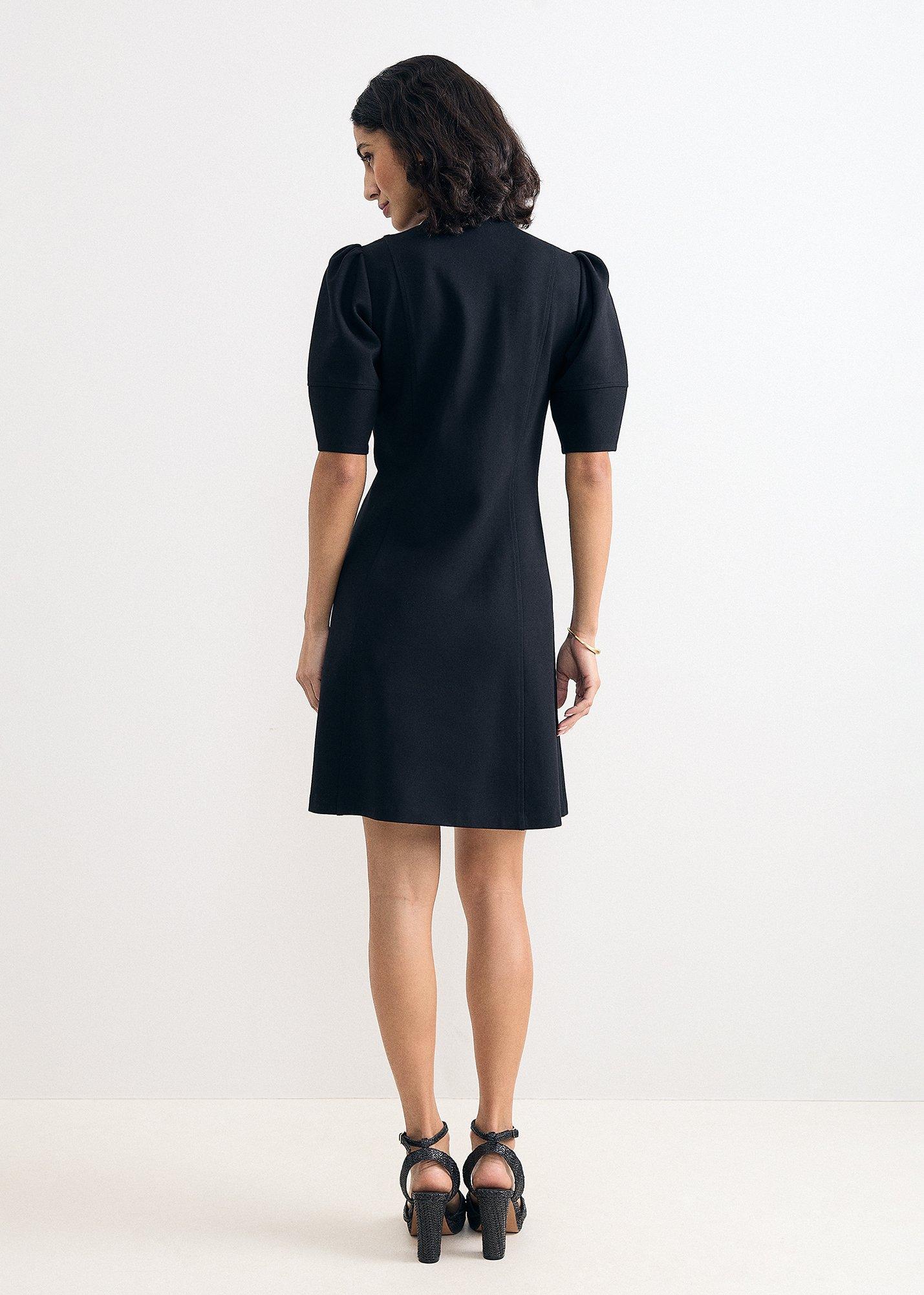 Alima Ponte Shift Mini Dress