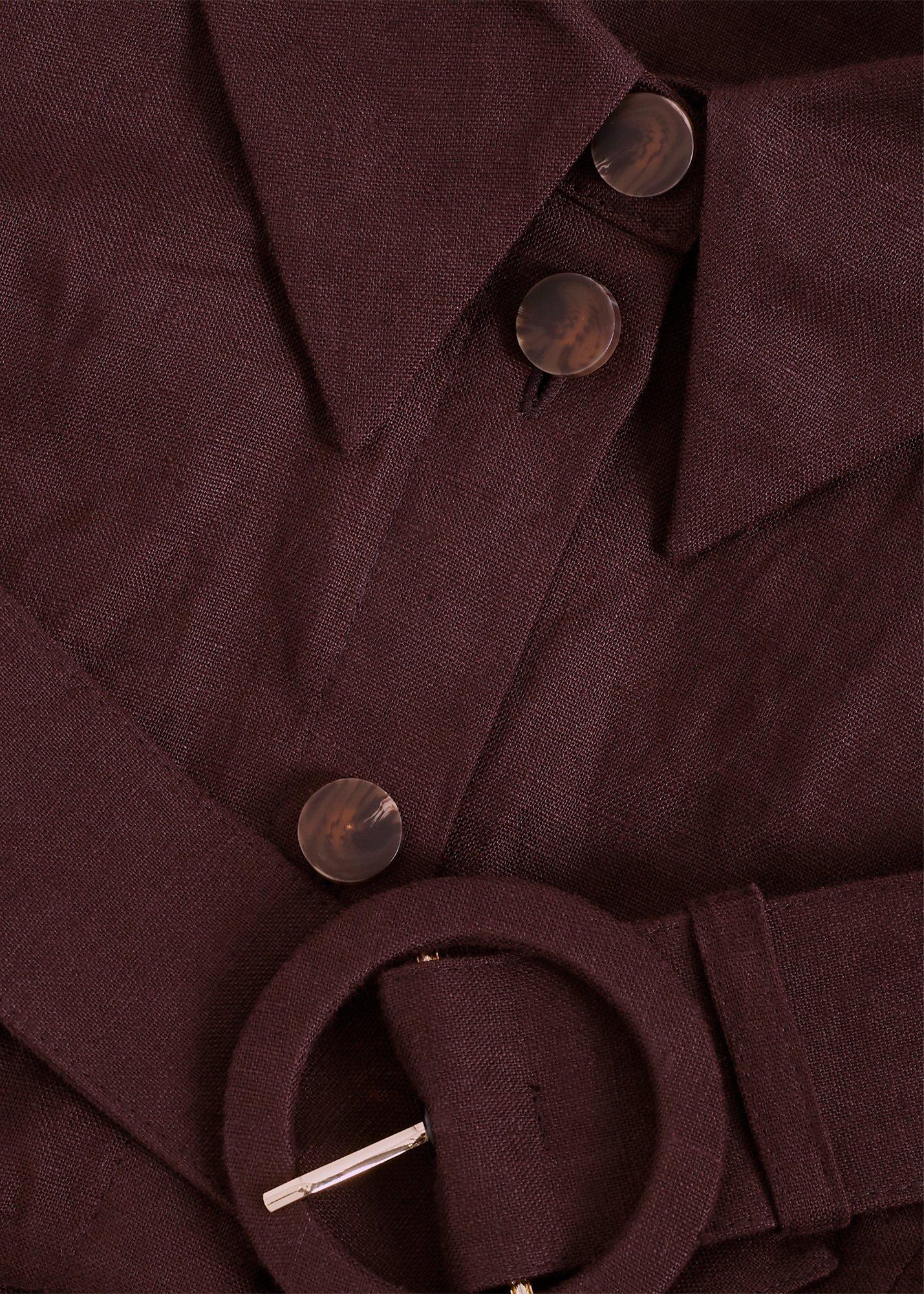 elspeth-brown-linen-midi-dress