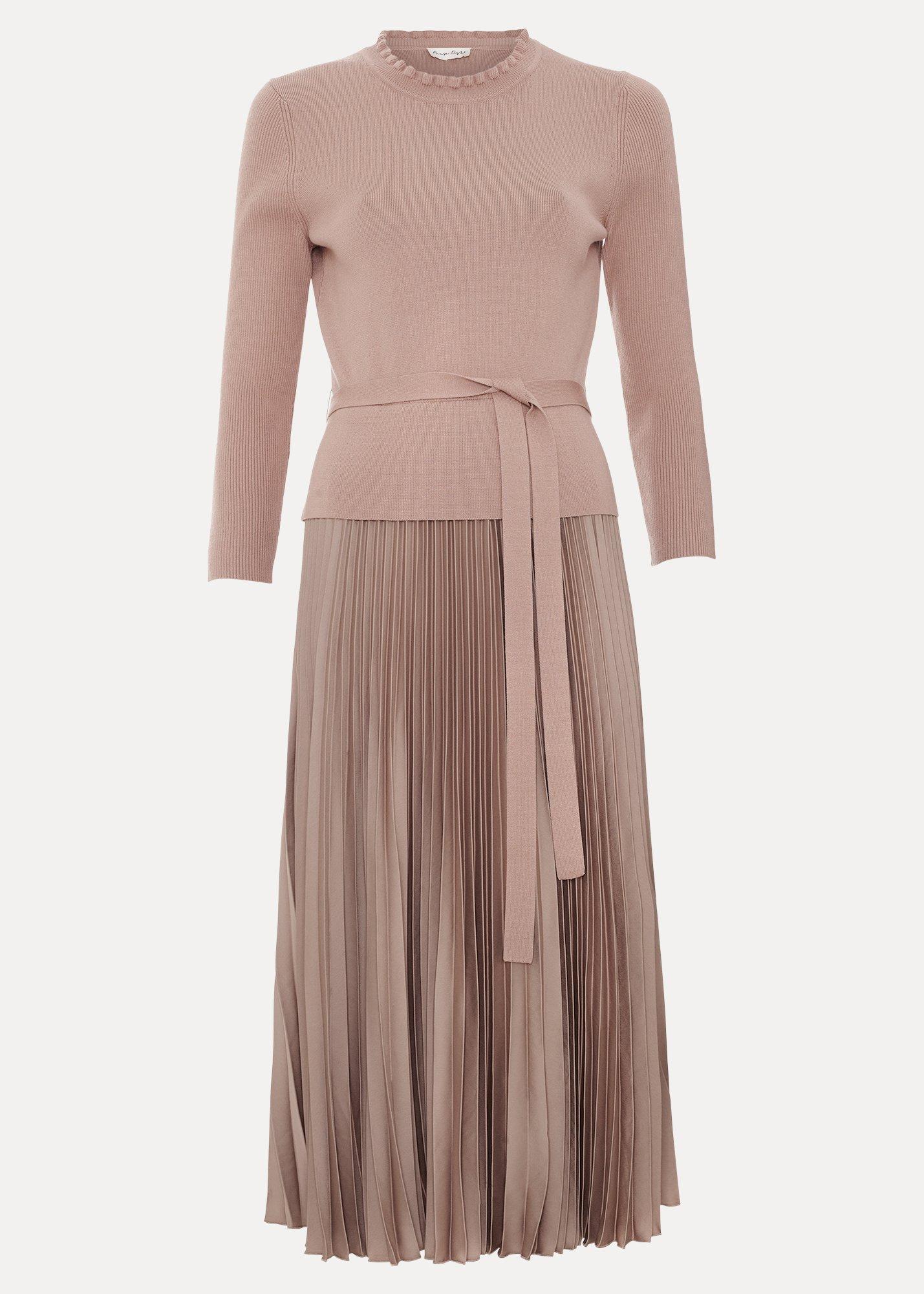 jodie-pleated-peplum-knit-midi-dress