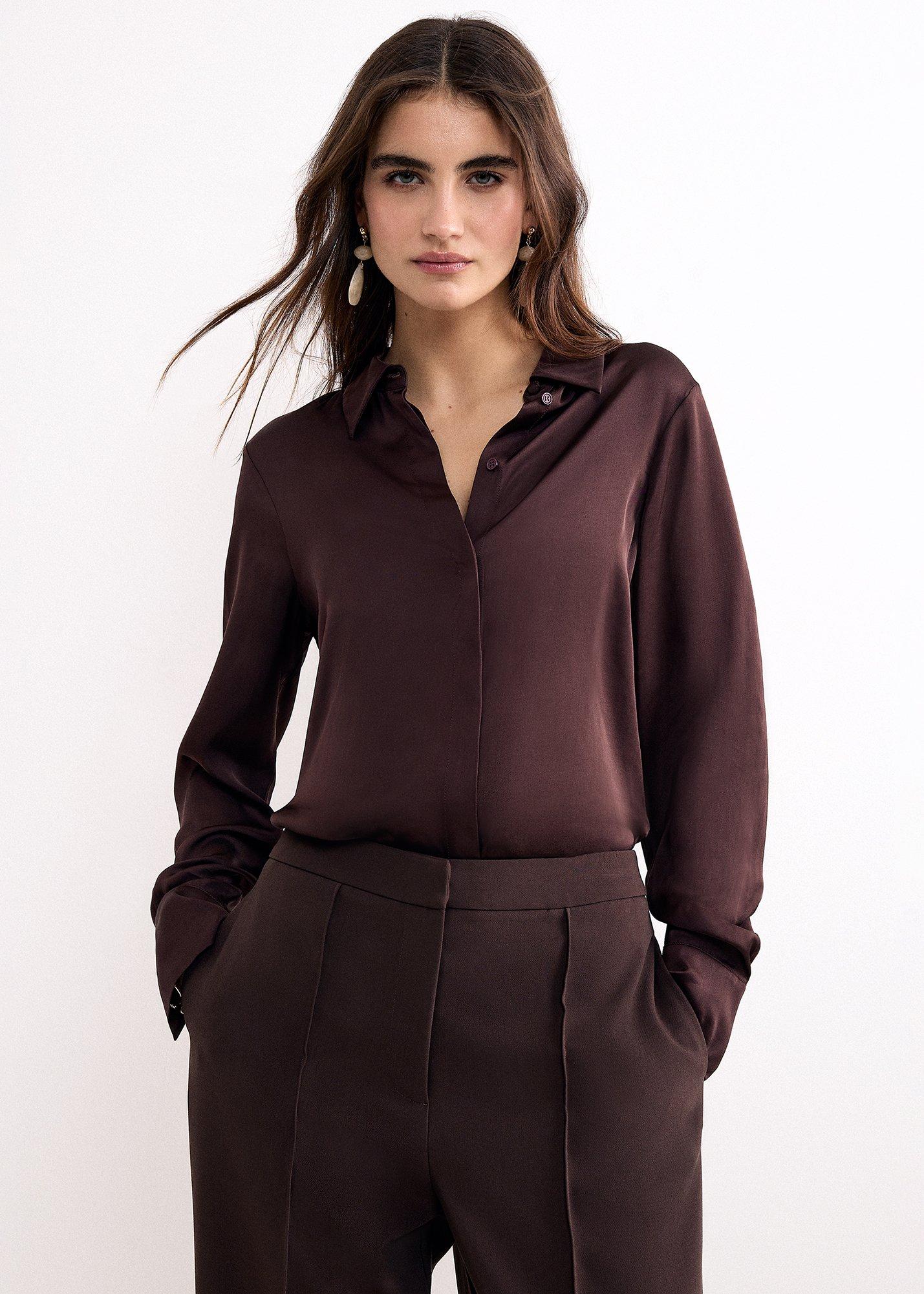 Novie Satin Shirt