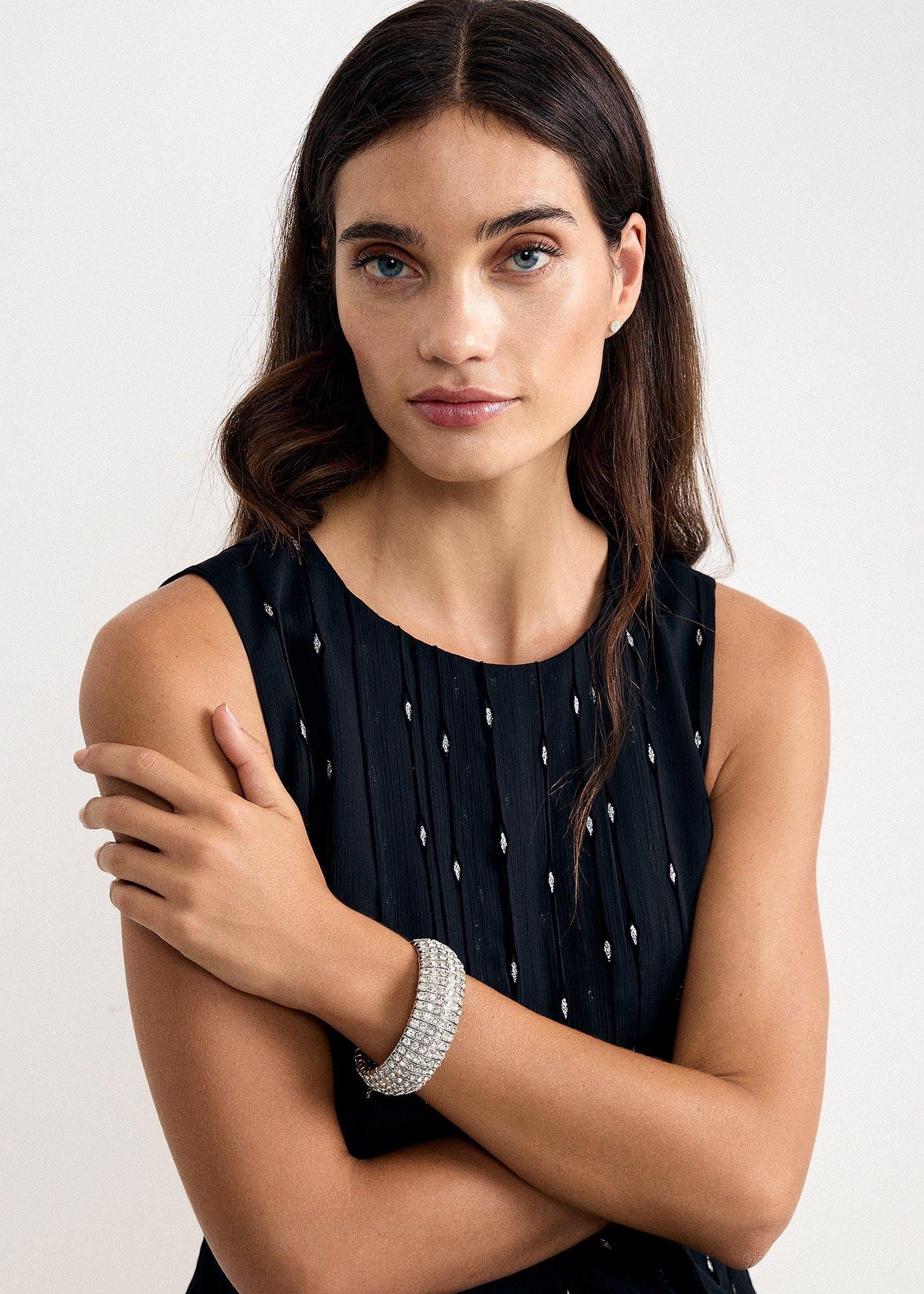 silver-sparkle-stretch-bracelet