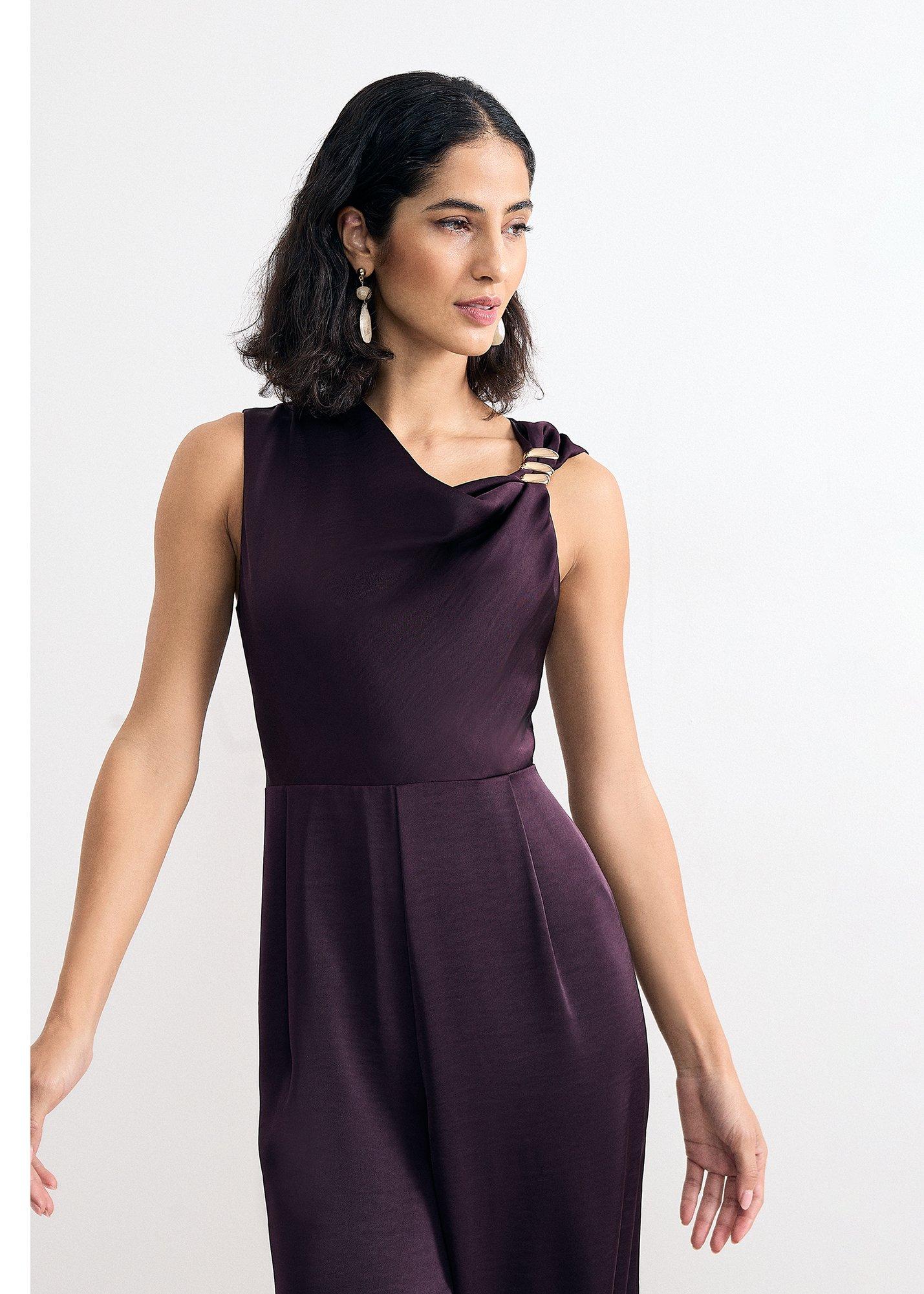 ${product-id}-Avril Satin Cowl Neck Jumpsuit -Burgundy-${view-type}
