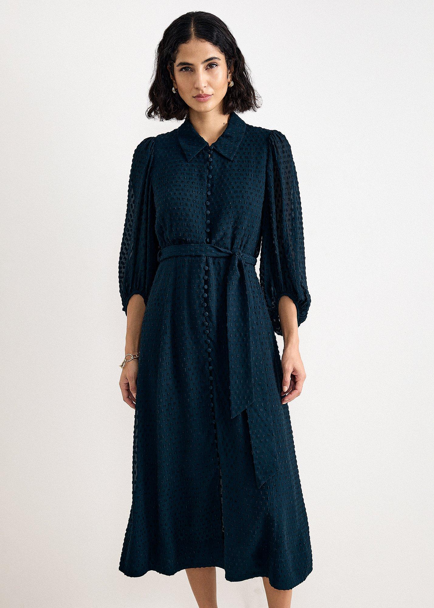 petite-maeve-dark-teal-shirt-dress