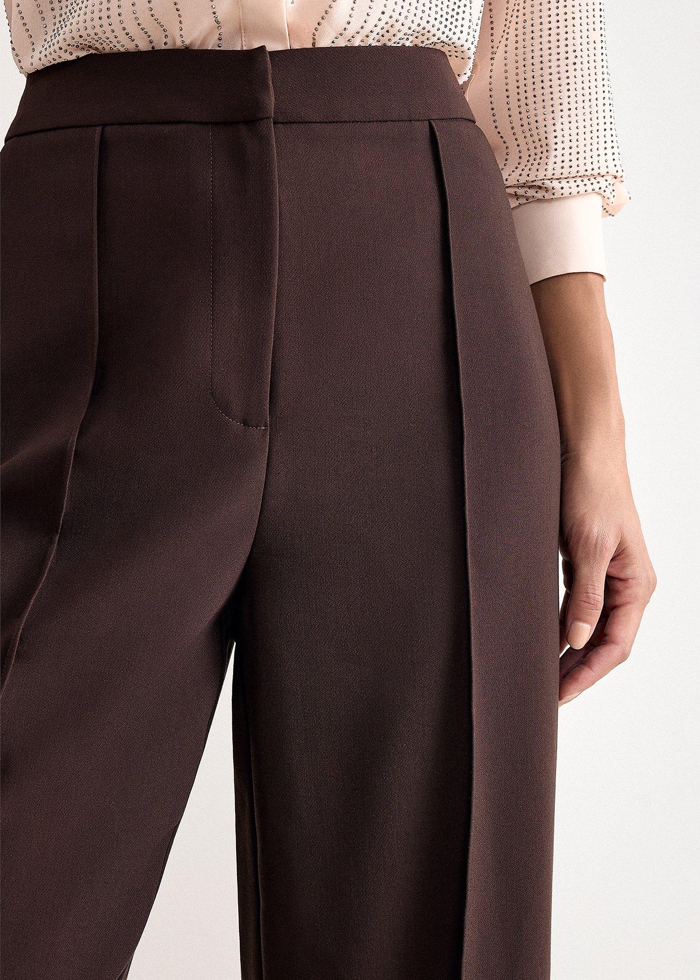 keely-brown-pleat-detail-trouser