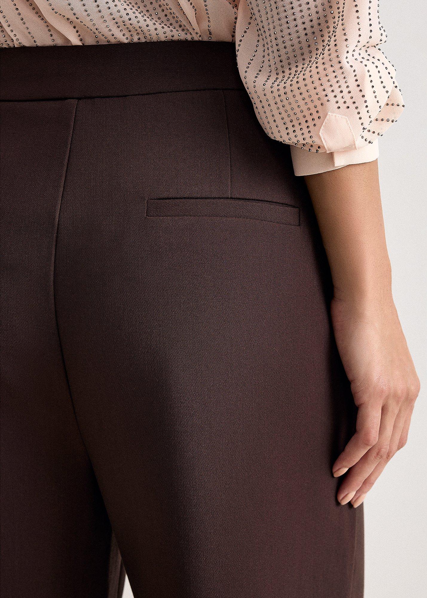 keely-brown-pleat-detail-trouser