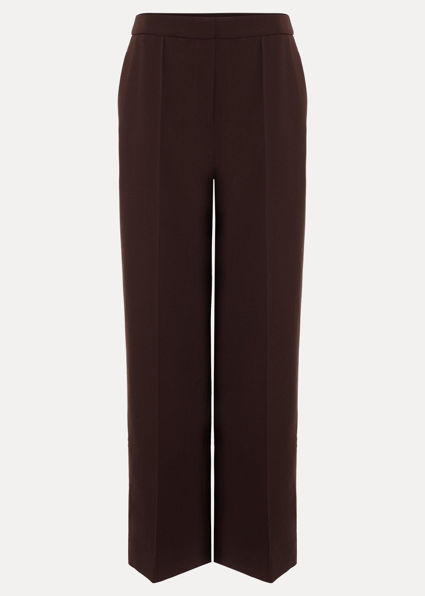 keely-brown-pleat-detail-trouser