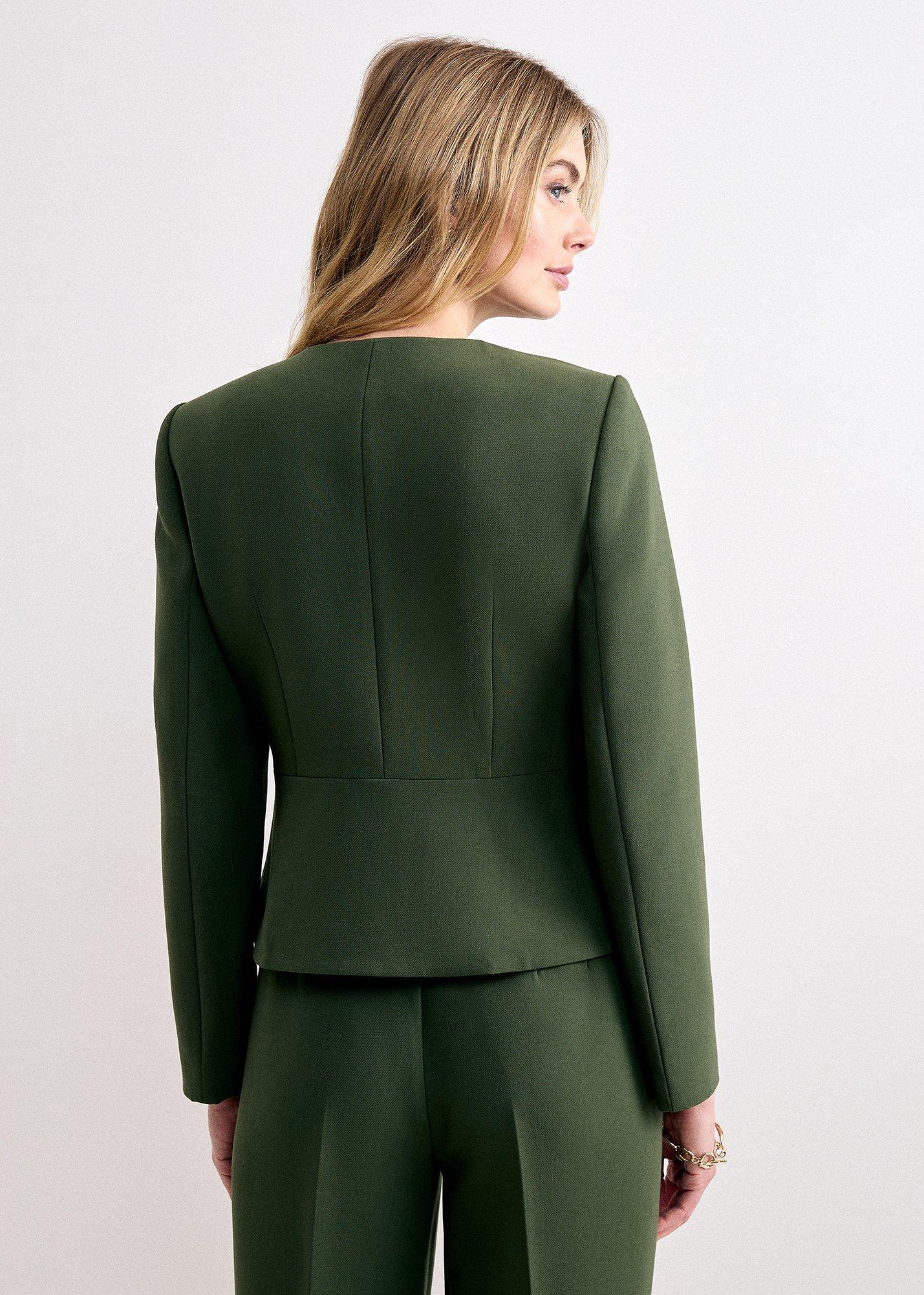 Leonie Tailored Button Jacket 