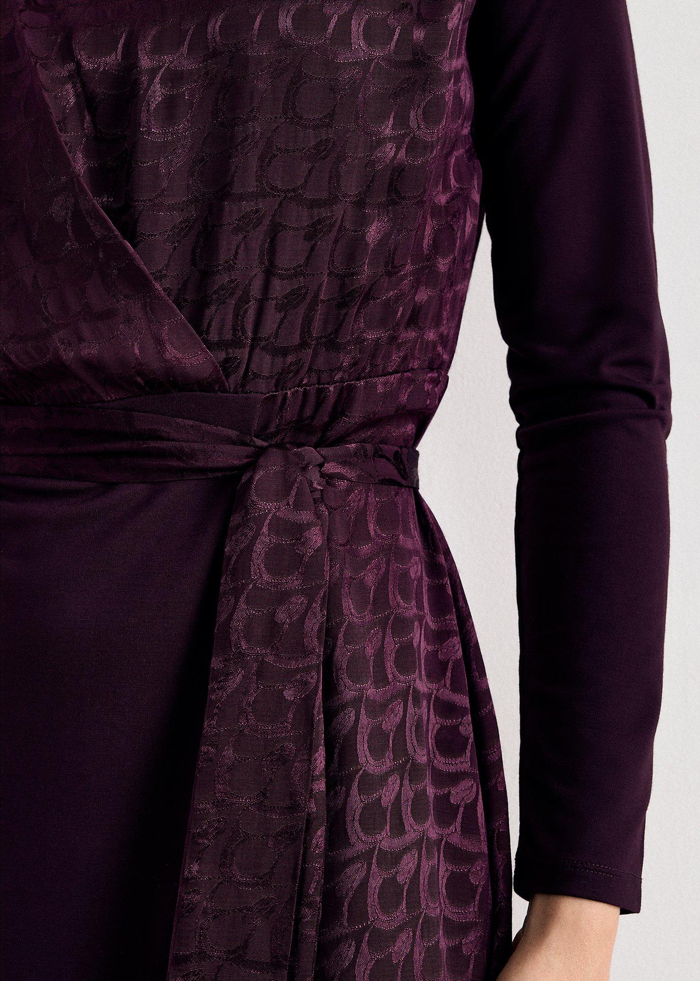 lorelei-mixed-media-jacquard-jersey-dress