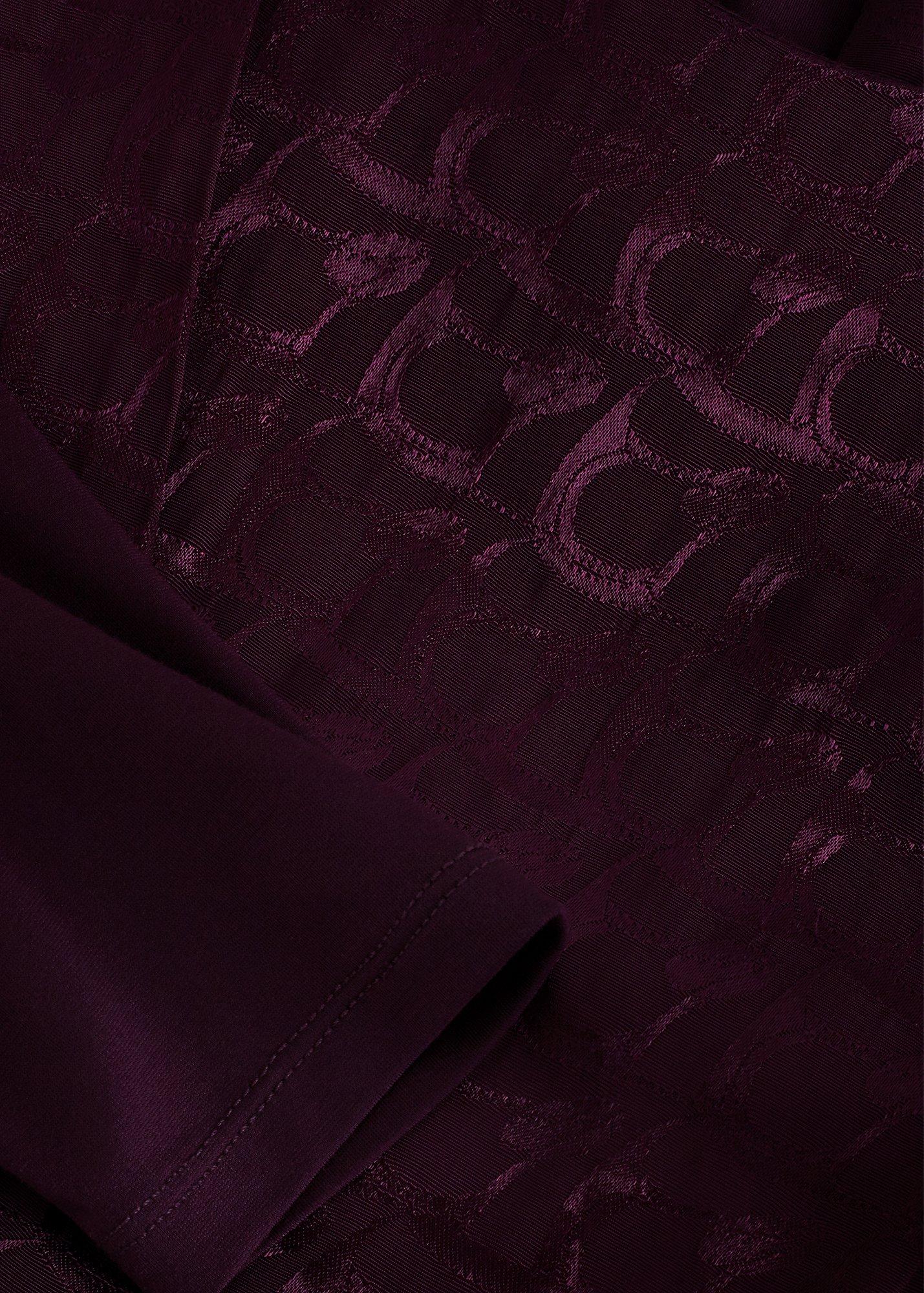 lorelei-mixed-media-jacquard-jersey-dress