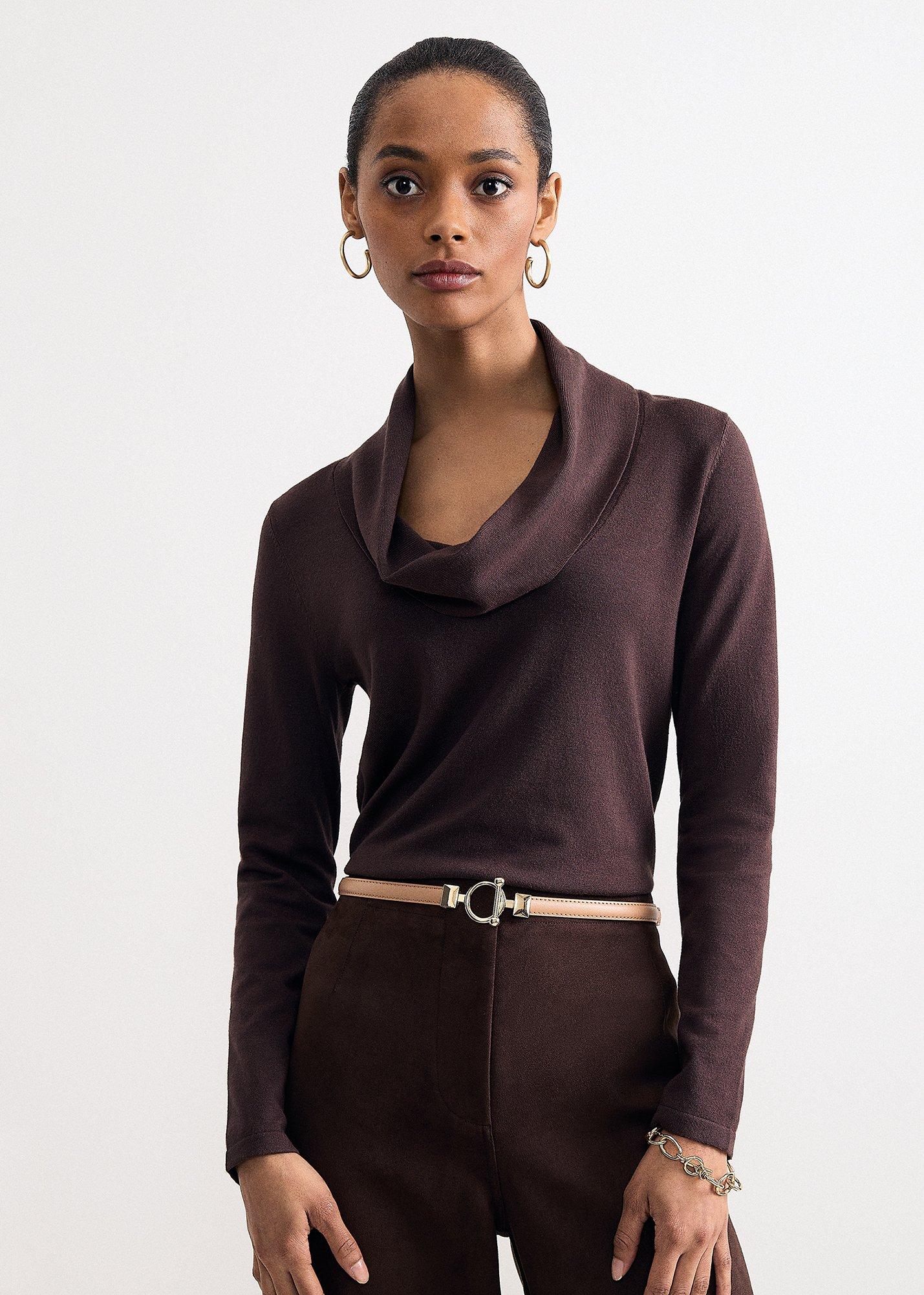 Lottie Cowl Neck Knit 