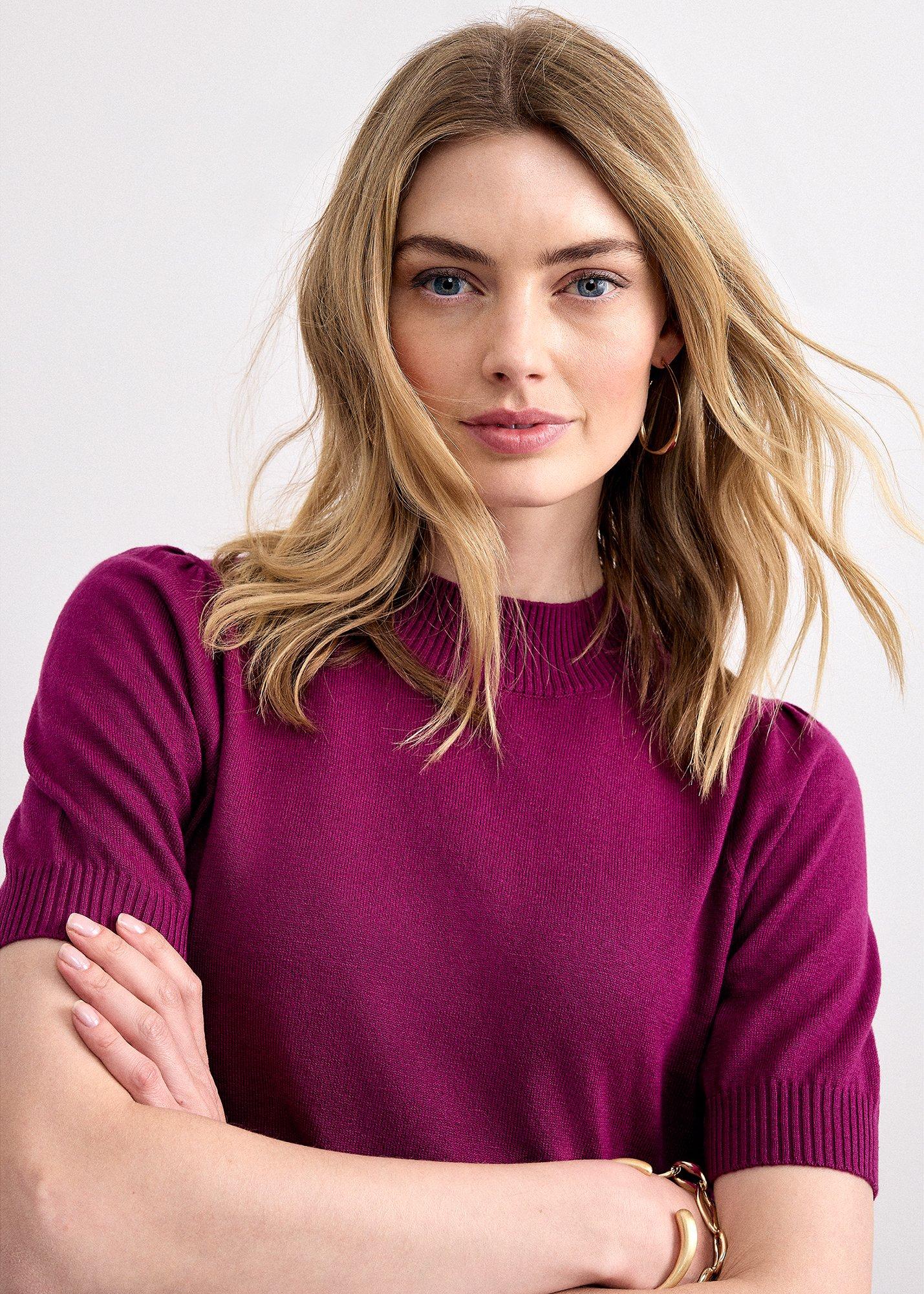 charmaine-funnel-neck-puff-sleeve-top