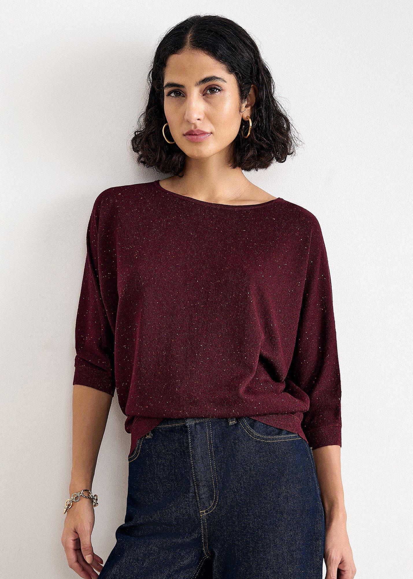 Sequin Cristine Knit Jumper
