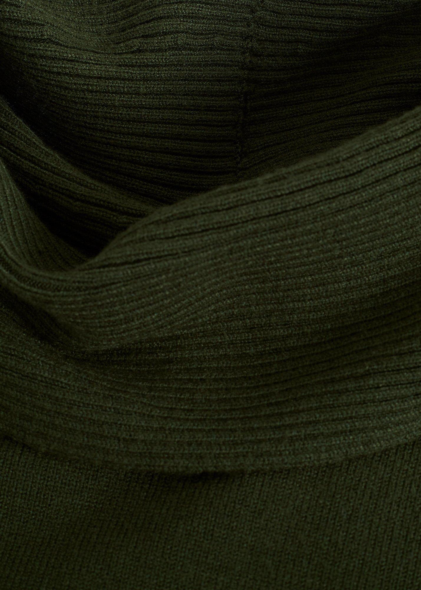 ${product-id}-Ellie Knitted Long Sleeve Mini Dress -Green-${view-type}