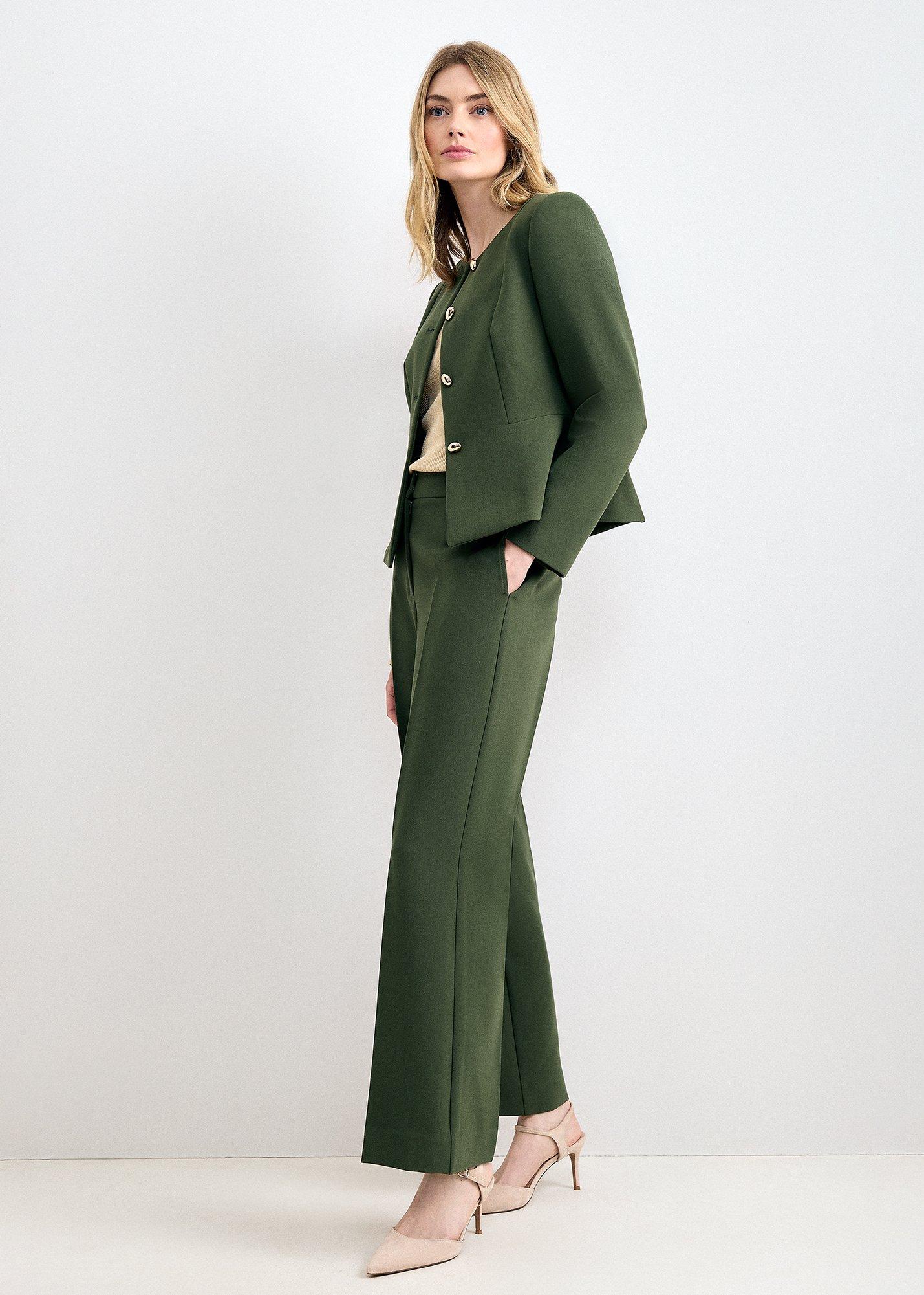 Leonie Tailored Straight Leg Trouser