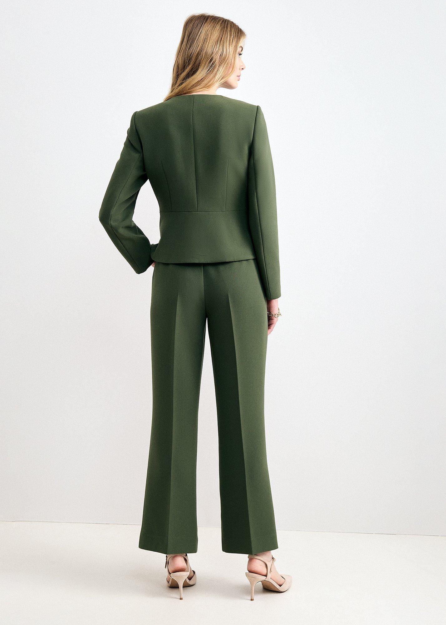 Leonie Tailored Straight Leg Trouser