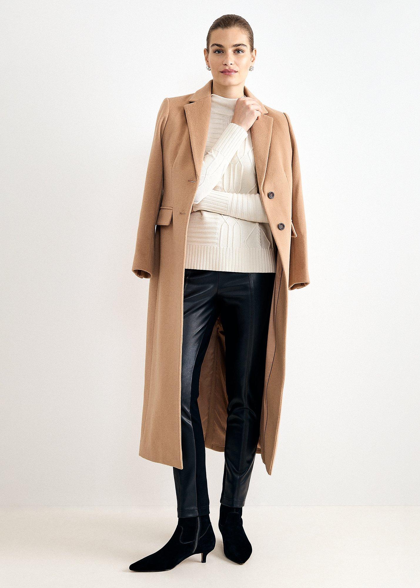 Alora Faux Leather Skinny Trousers