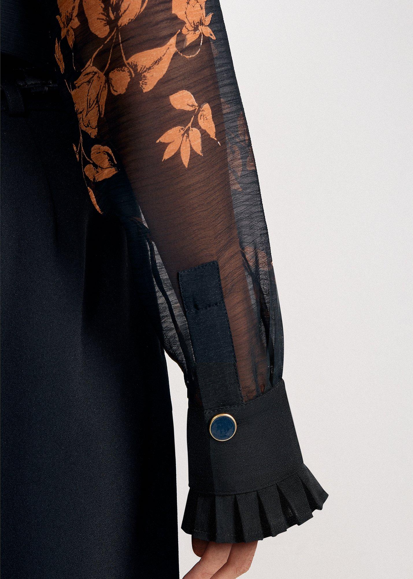 clenence-black-petal-placement-button-down-shirt