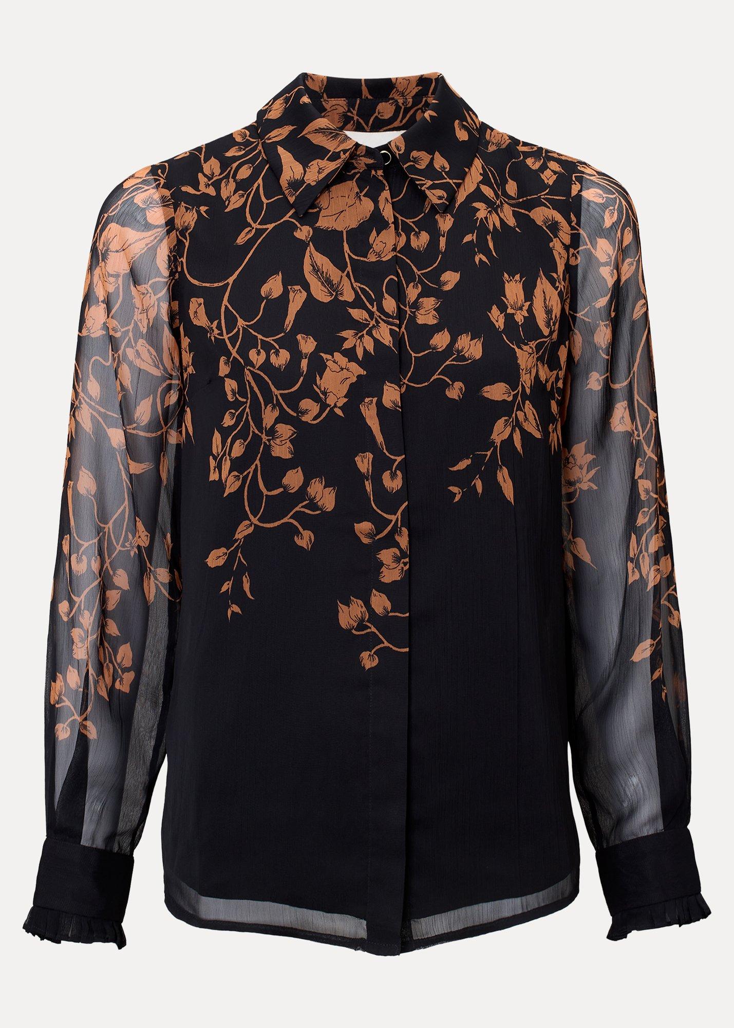 clenence-black-petal-placement-button-down-shirt