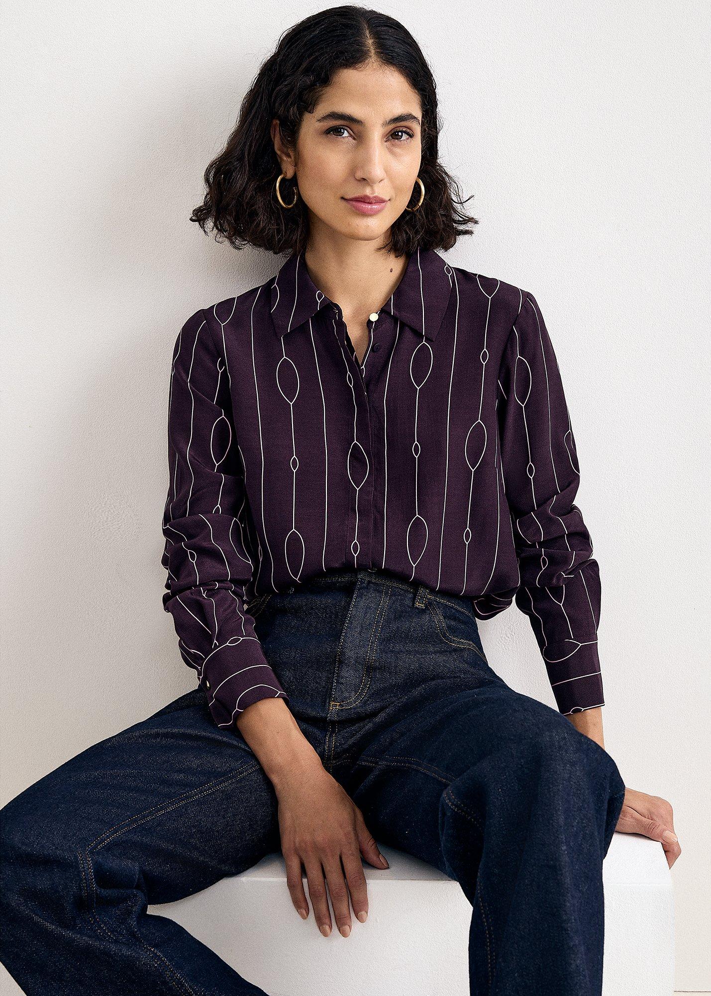 jacqueline-linear-print-shirt