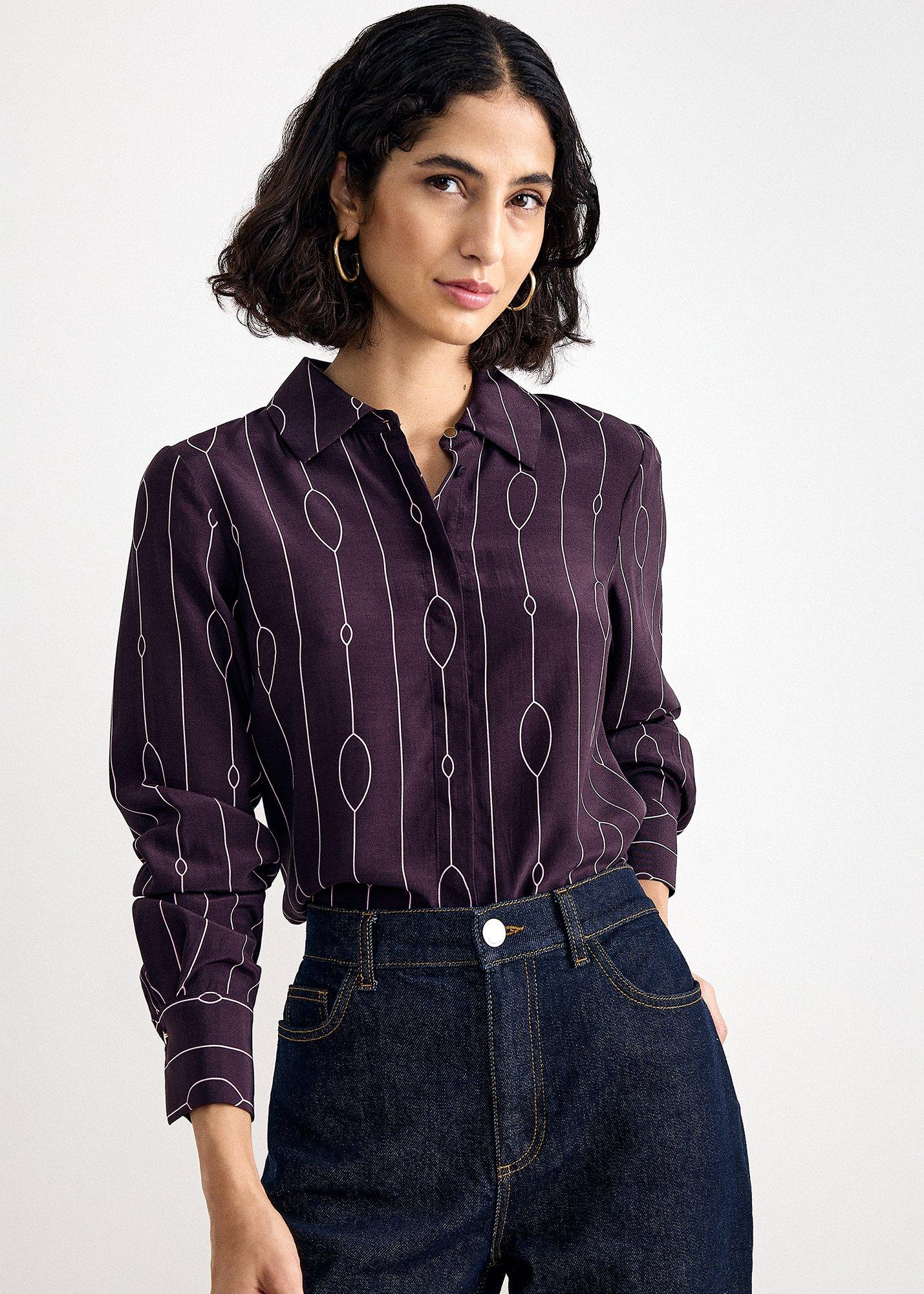 jacqueline-linear-print-shirt