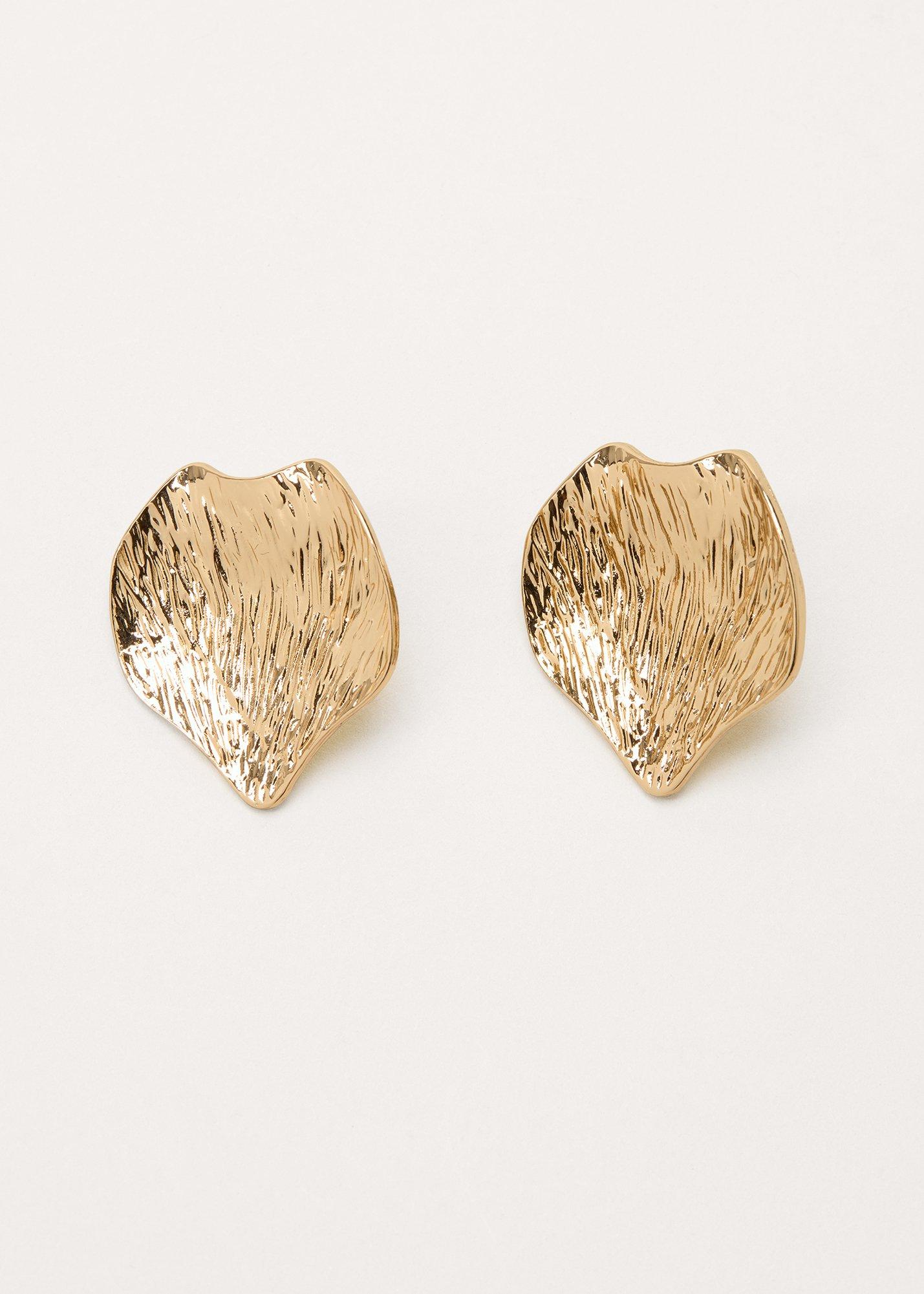 Statement Petal Stud Earrings
