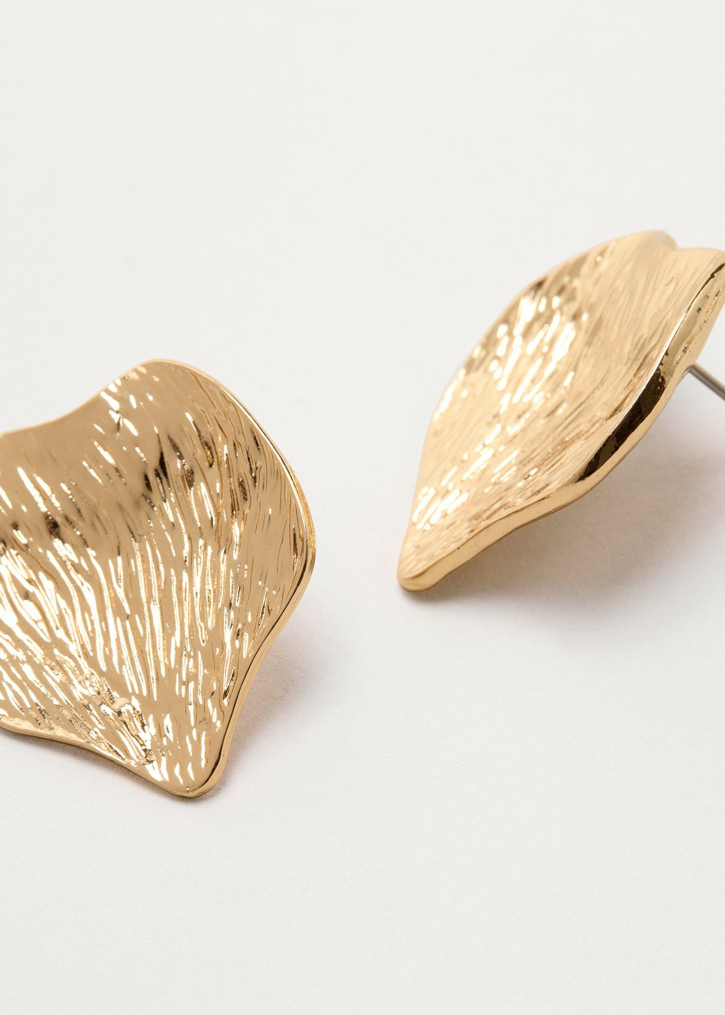 Statement Petal Stud Earrings