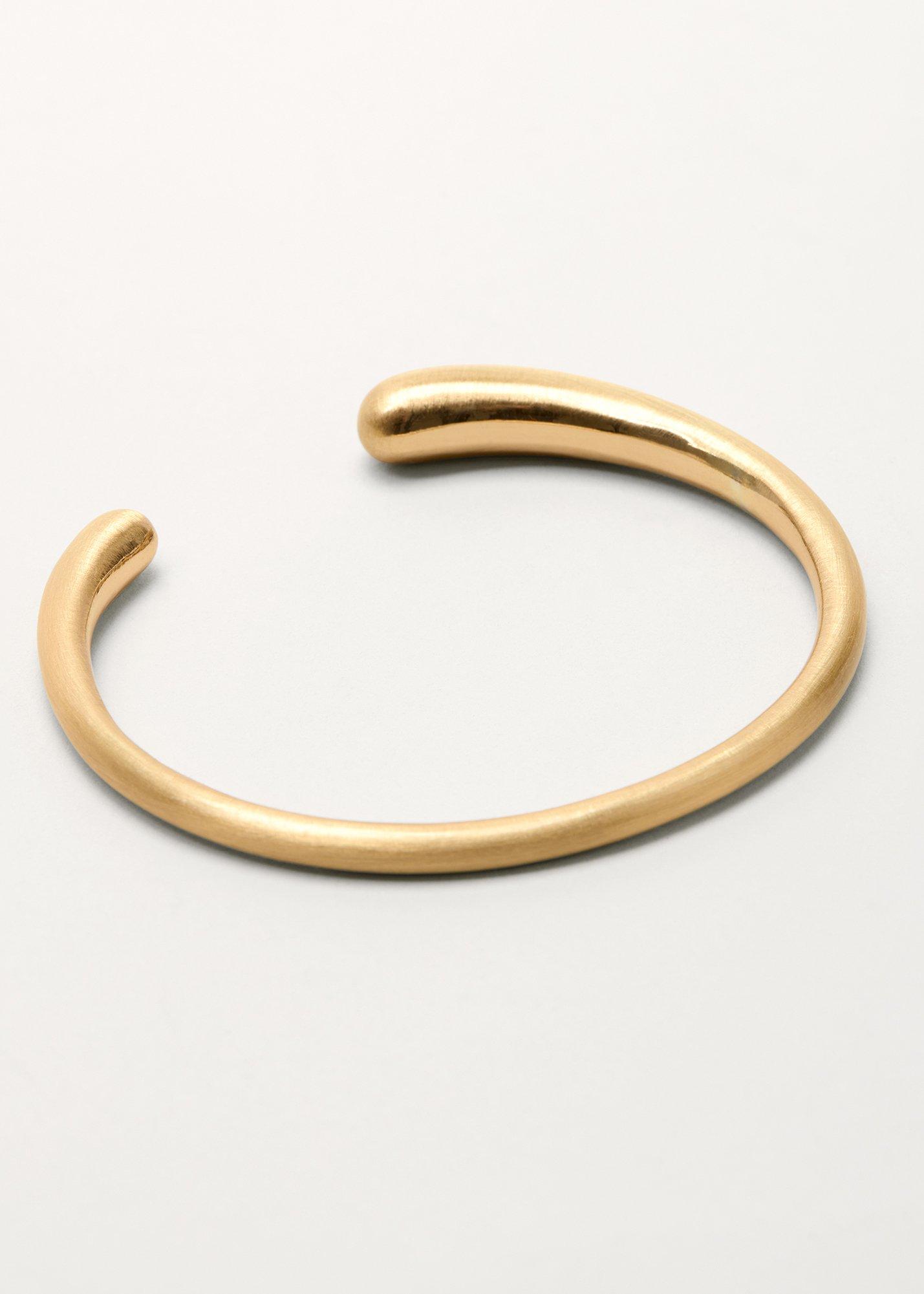 Gold Matte Cuff Bracelet