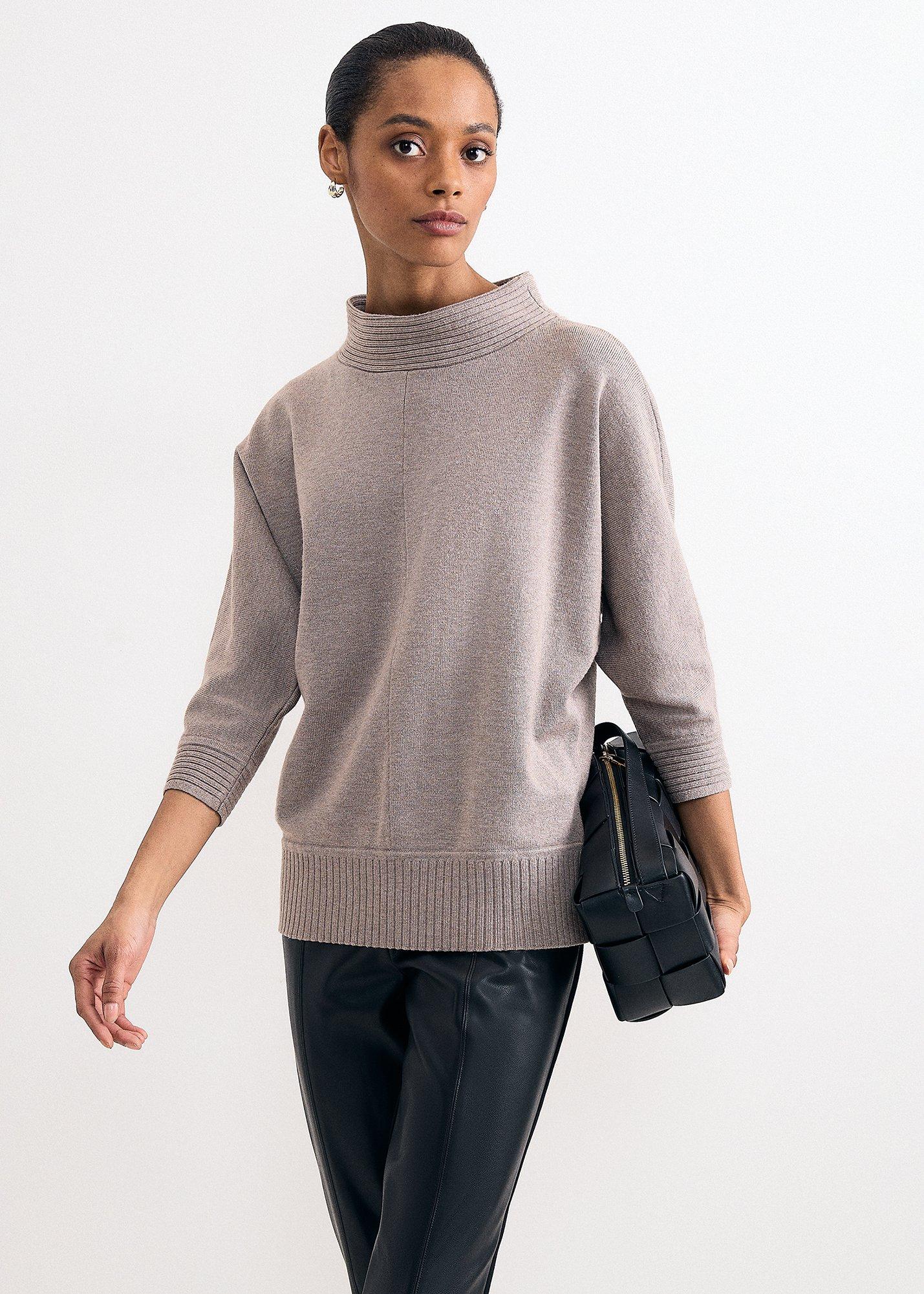 Salima Funnel Neck Knit