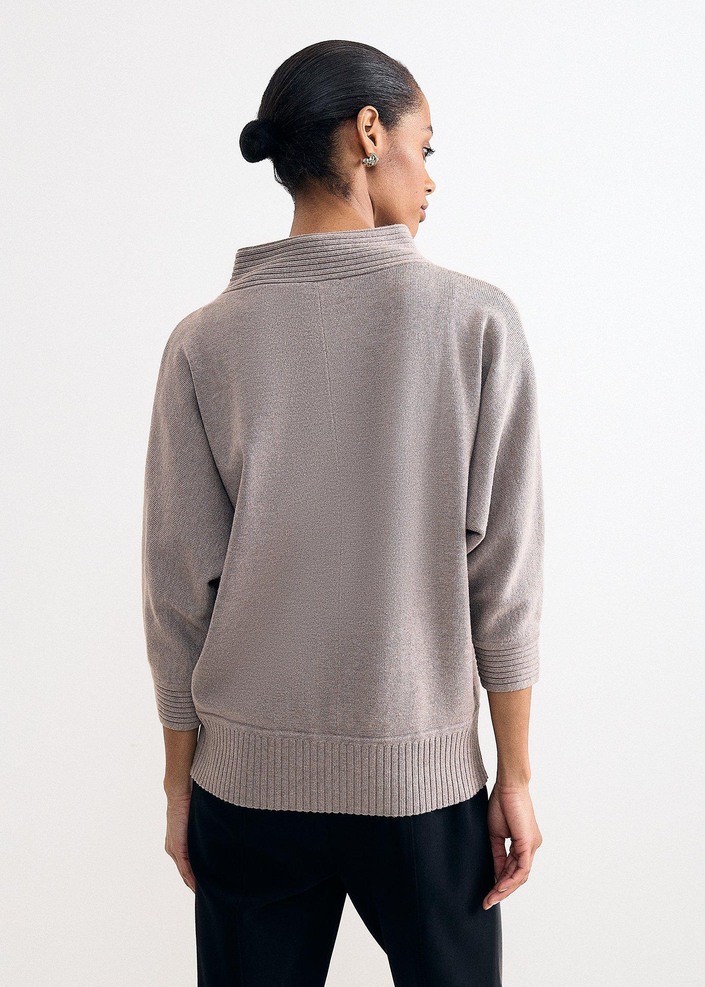 Salima Funnel Neck Knit