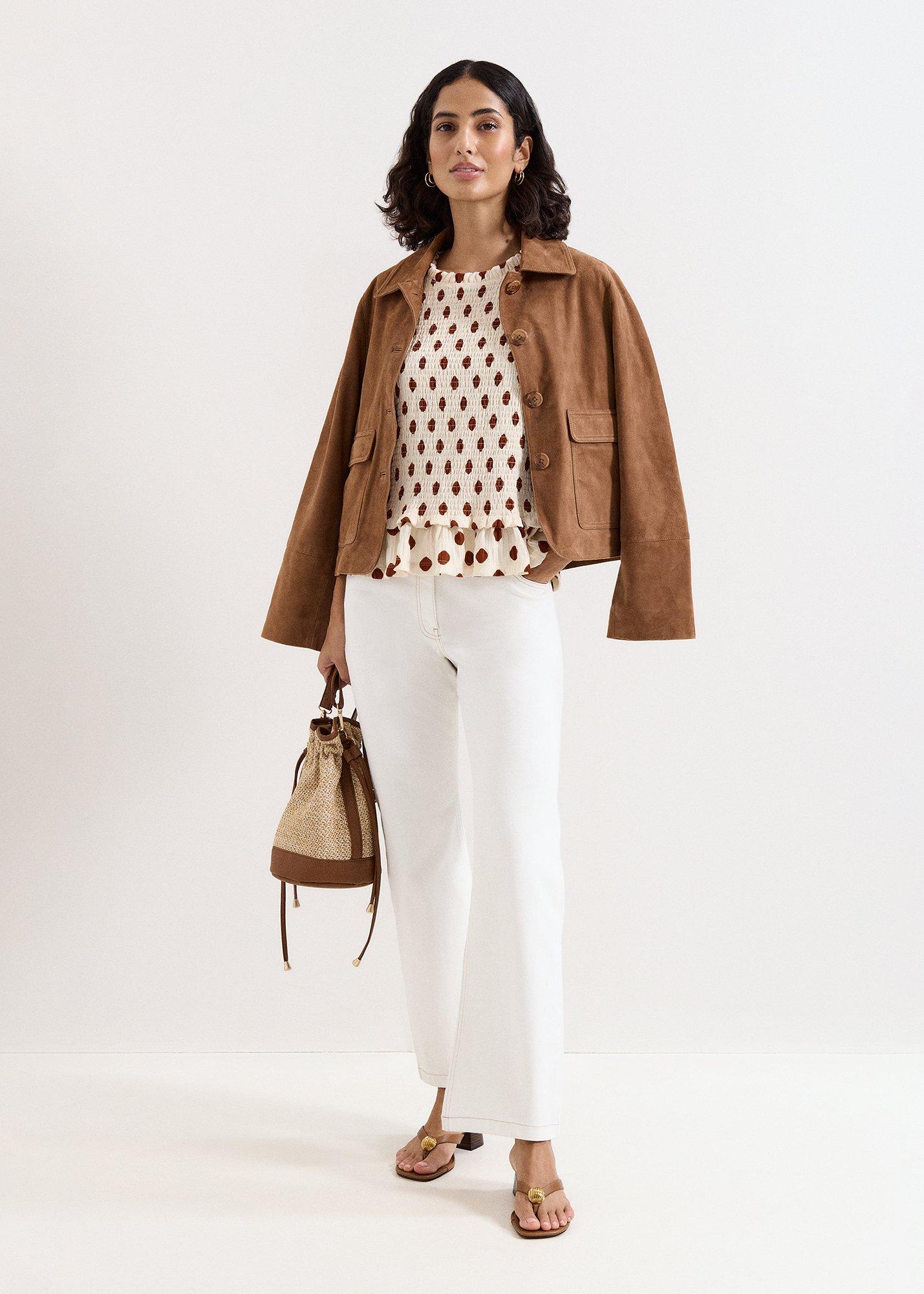 Olivia White Bootcut Jean