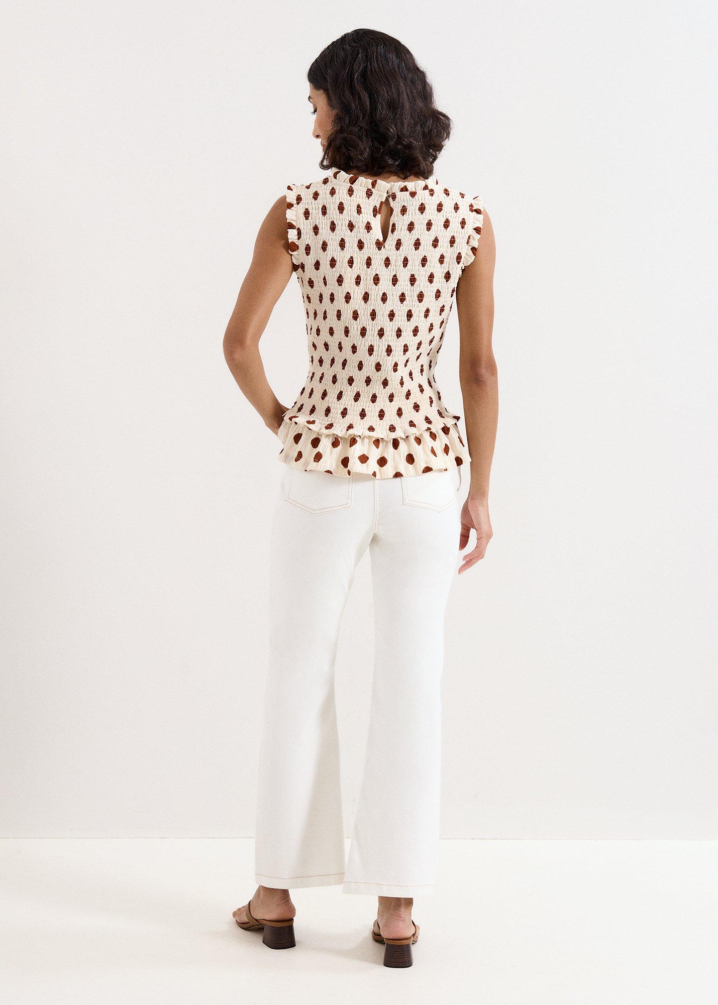 Olivia White Bootcut Jean