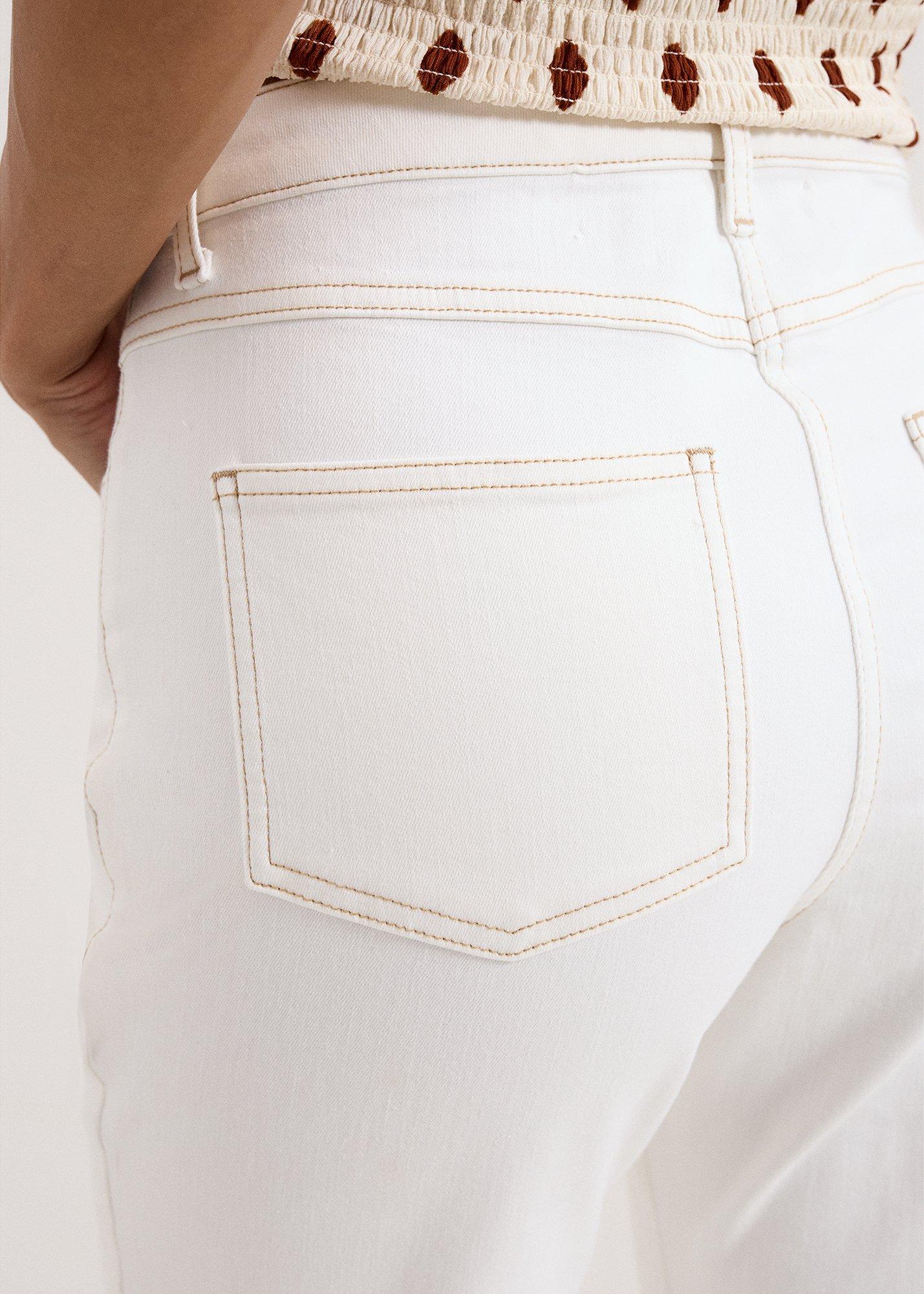 Olivia White Bootcut Jean