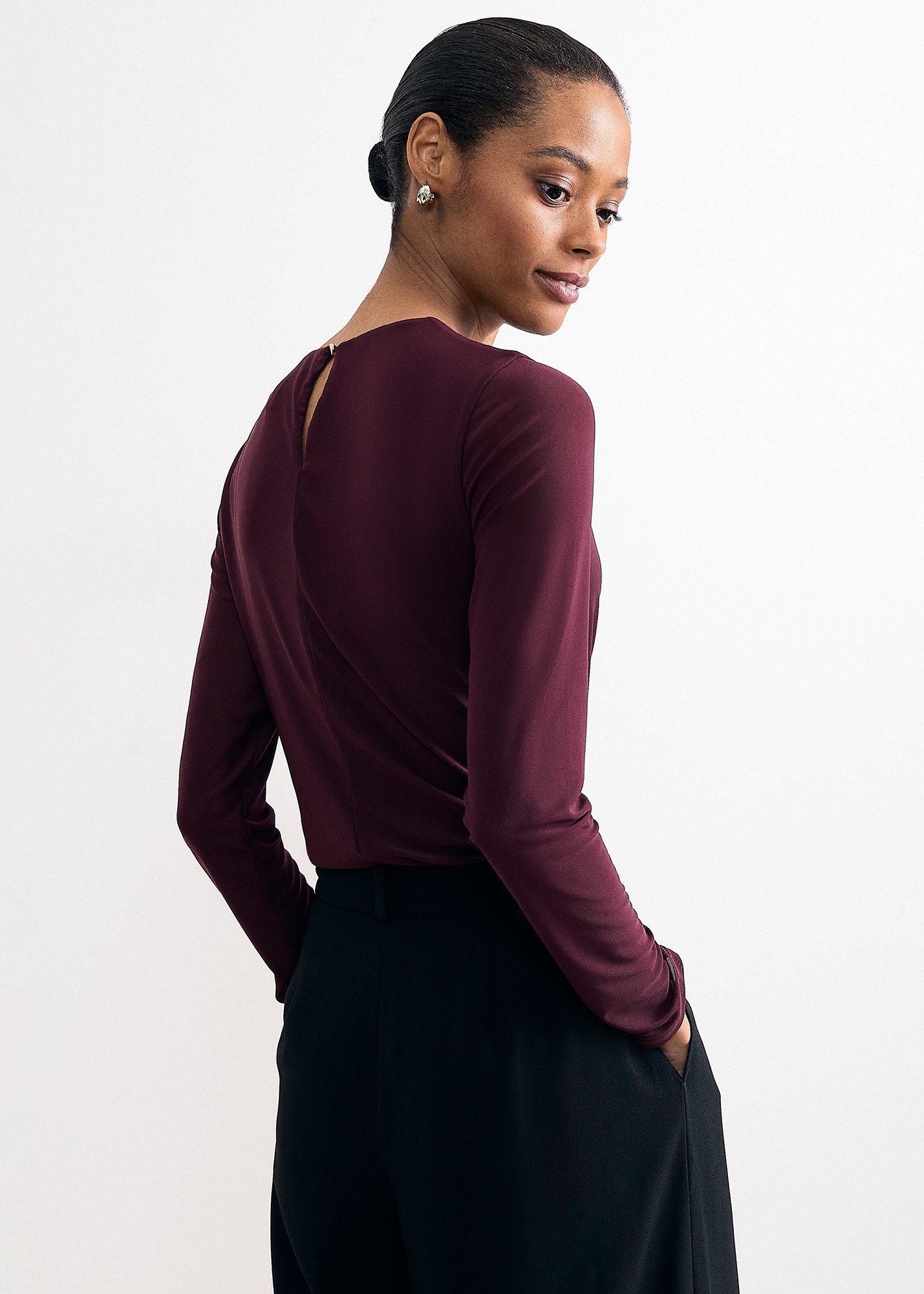 Kate Ruffle Mesh Top