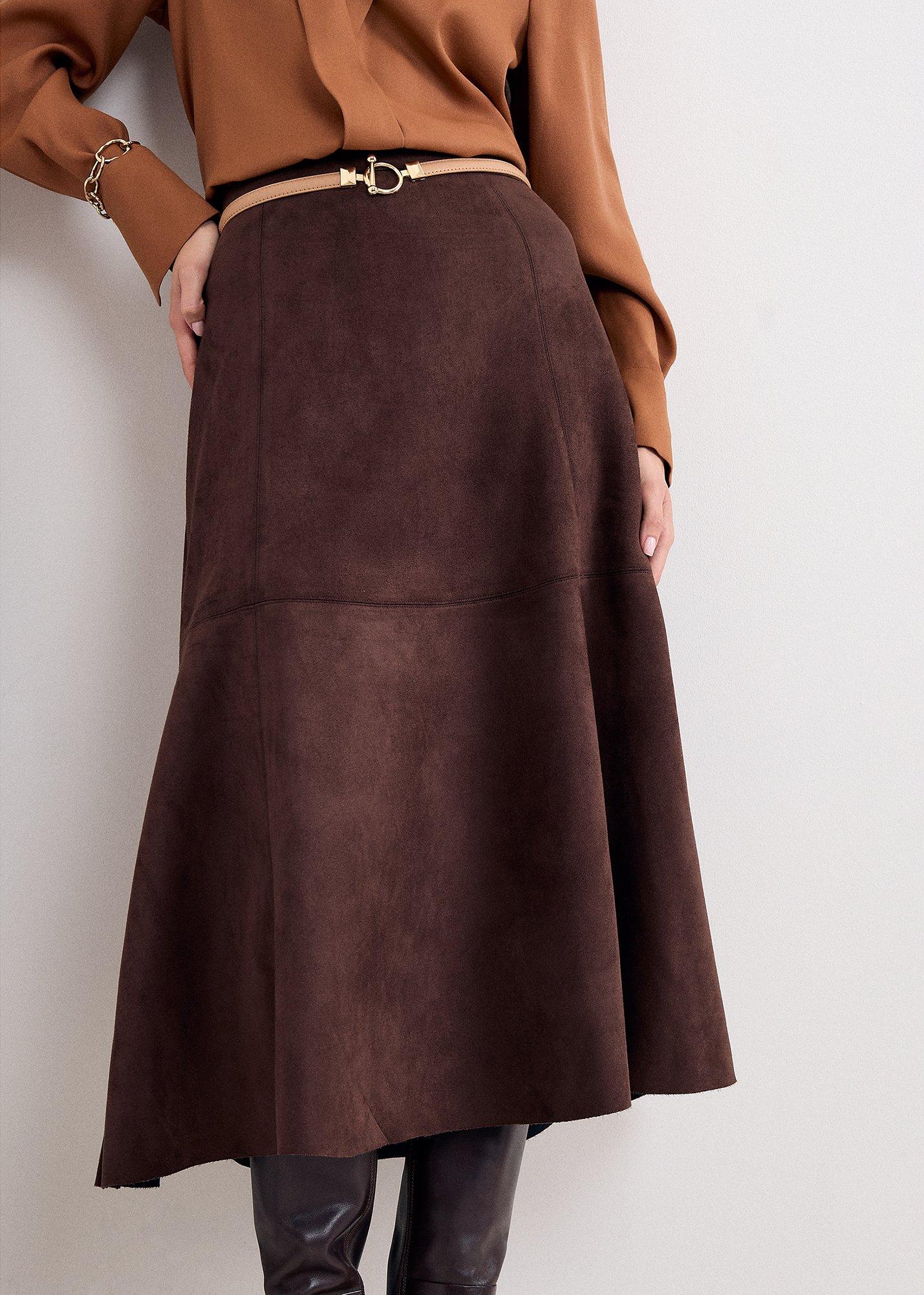 jessie-faux-suede-a-line-skirt