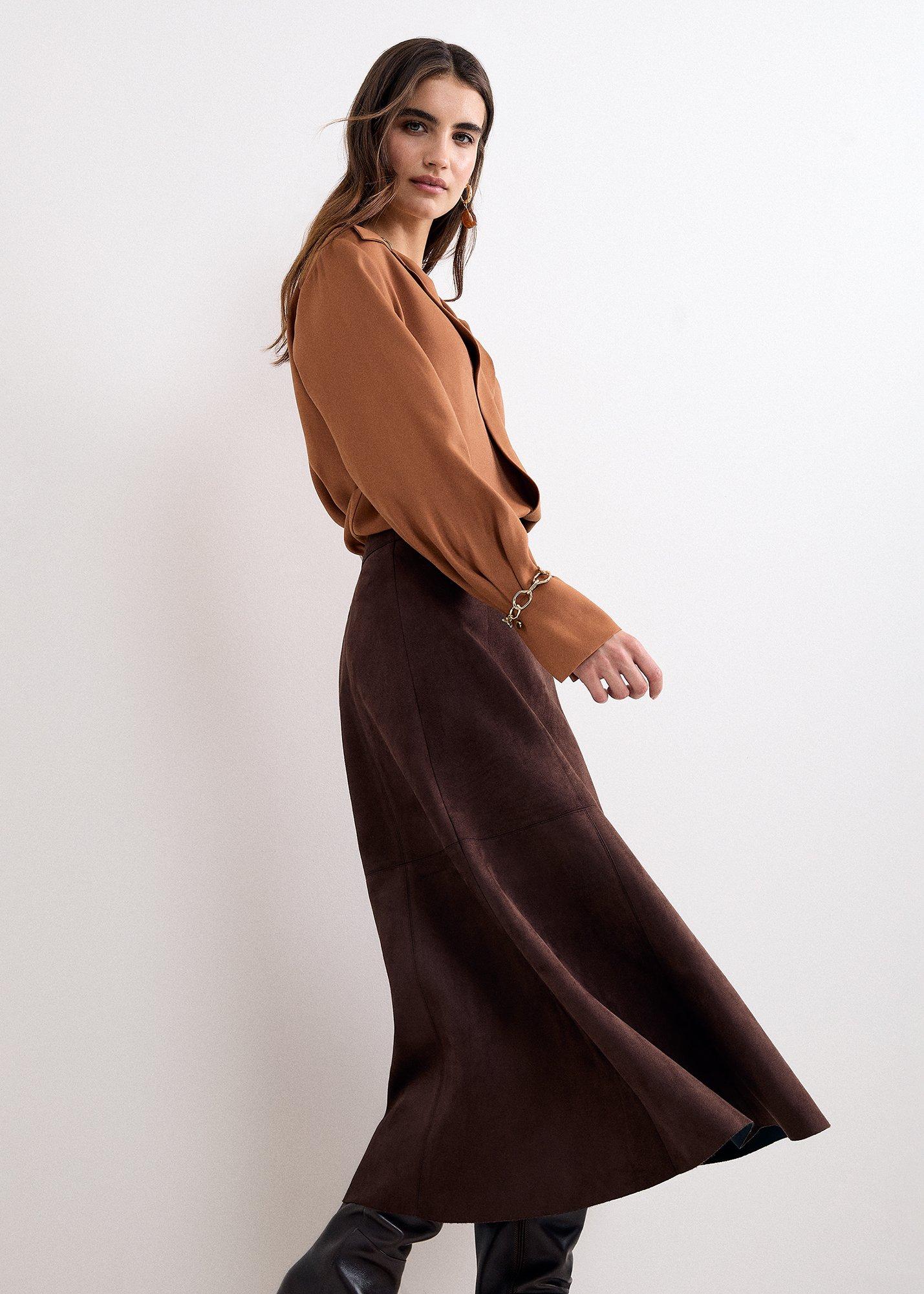 jessie-faux-suede-a-line-skirt
