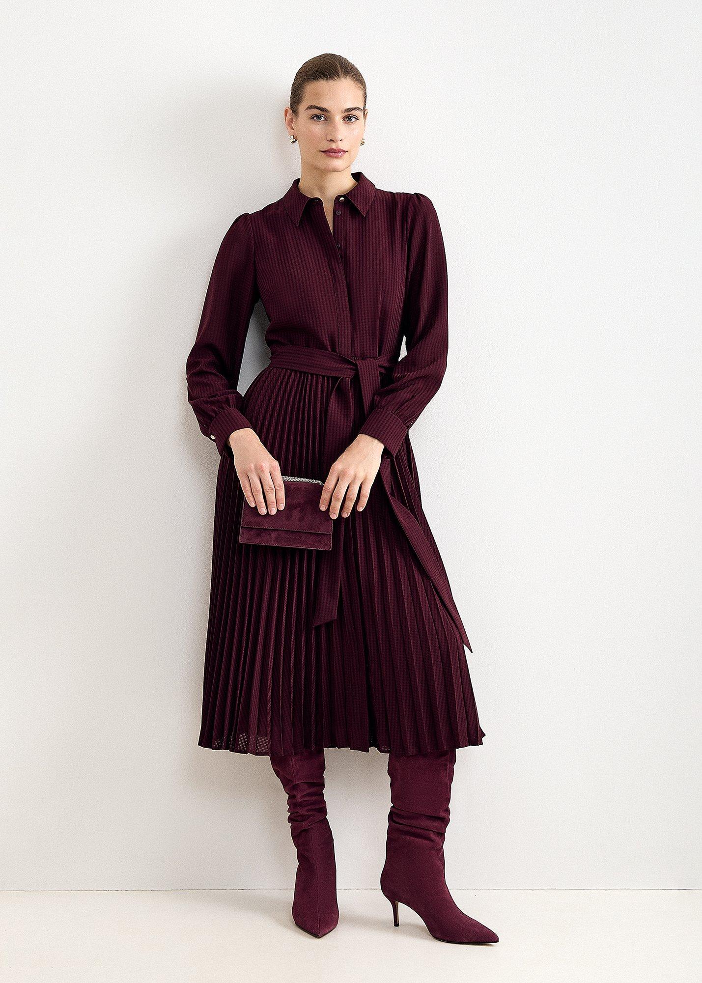 suede-ruched-knee-high-heeled-boot