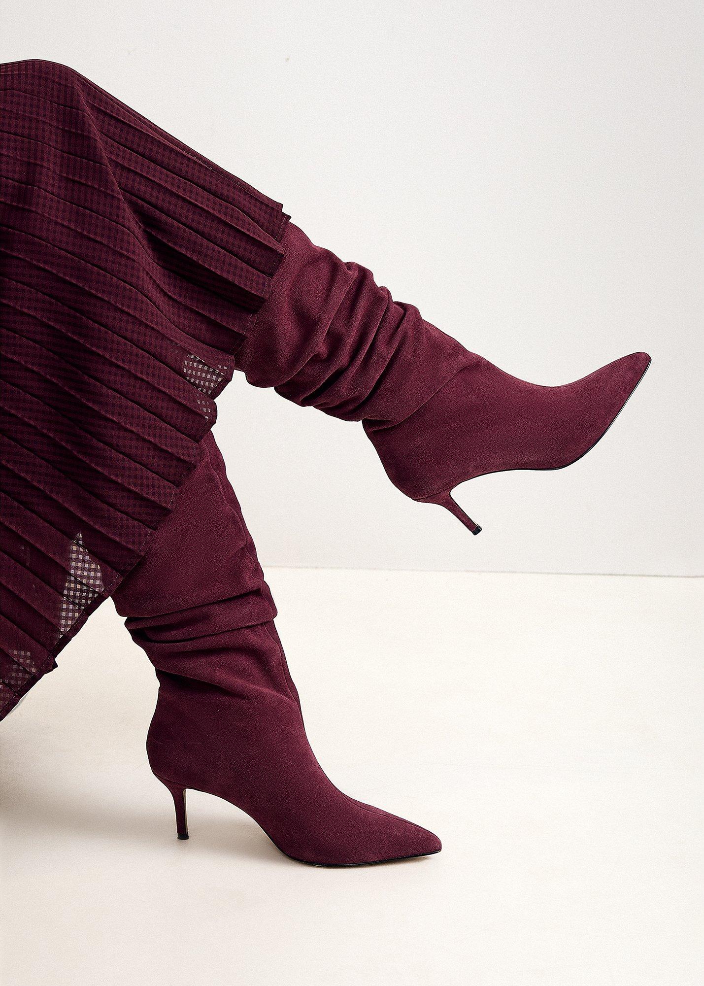 suede-ruched-knee-high-heeled-boot
