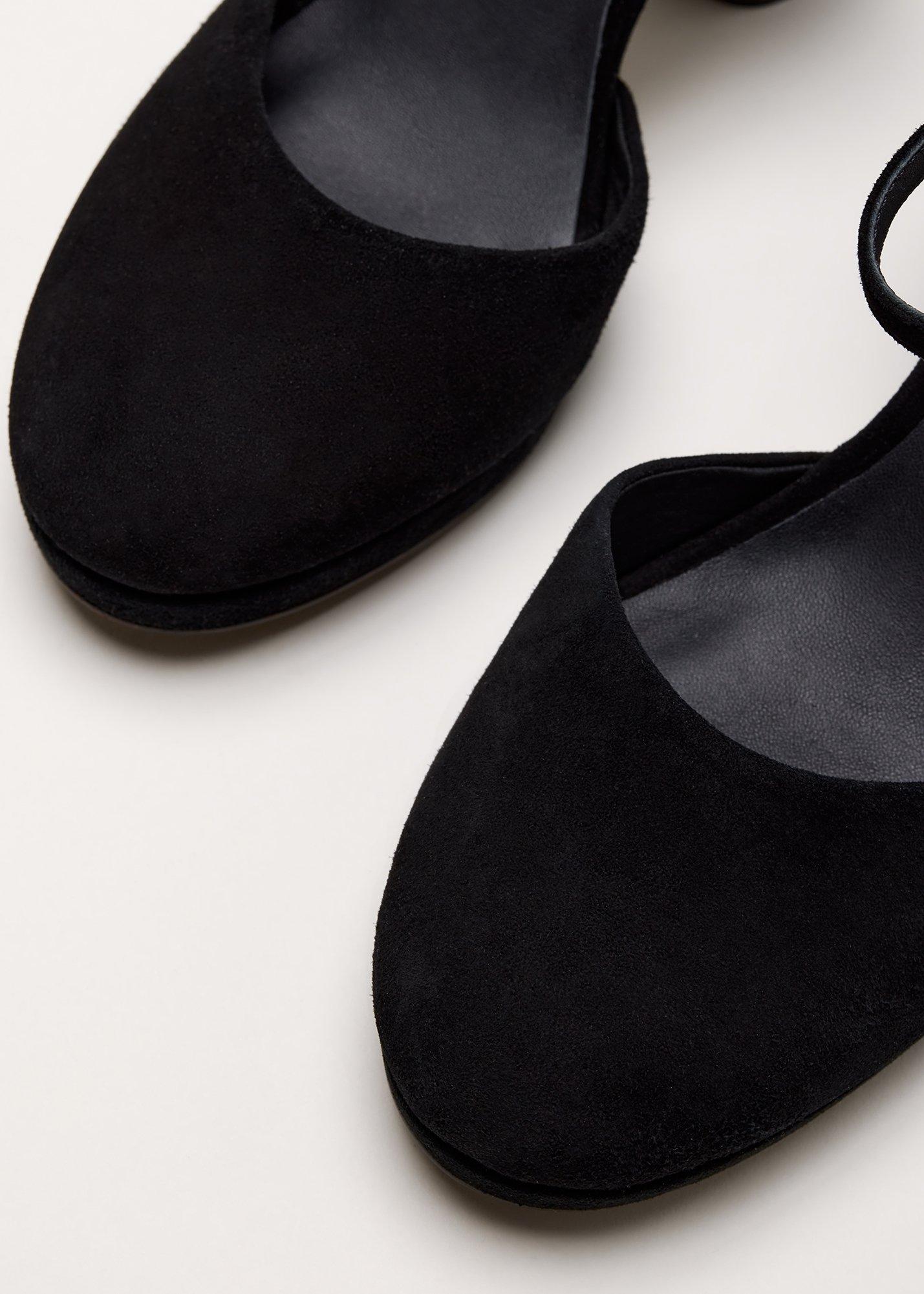 black-suede-platform-shoes