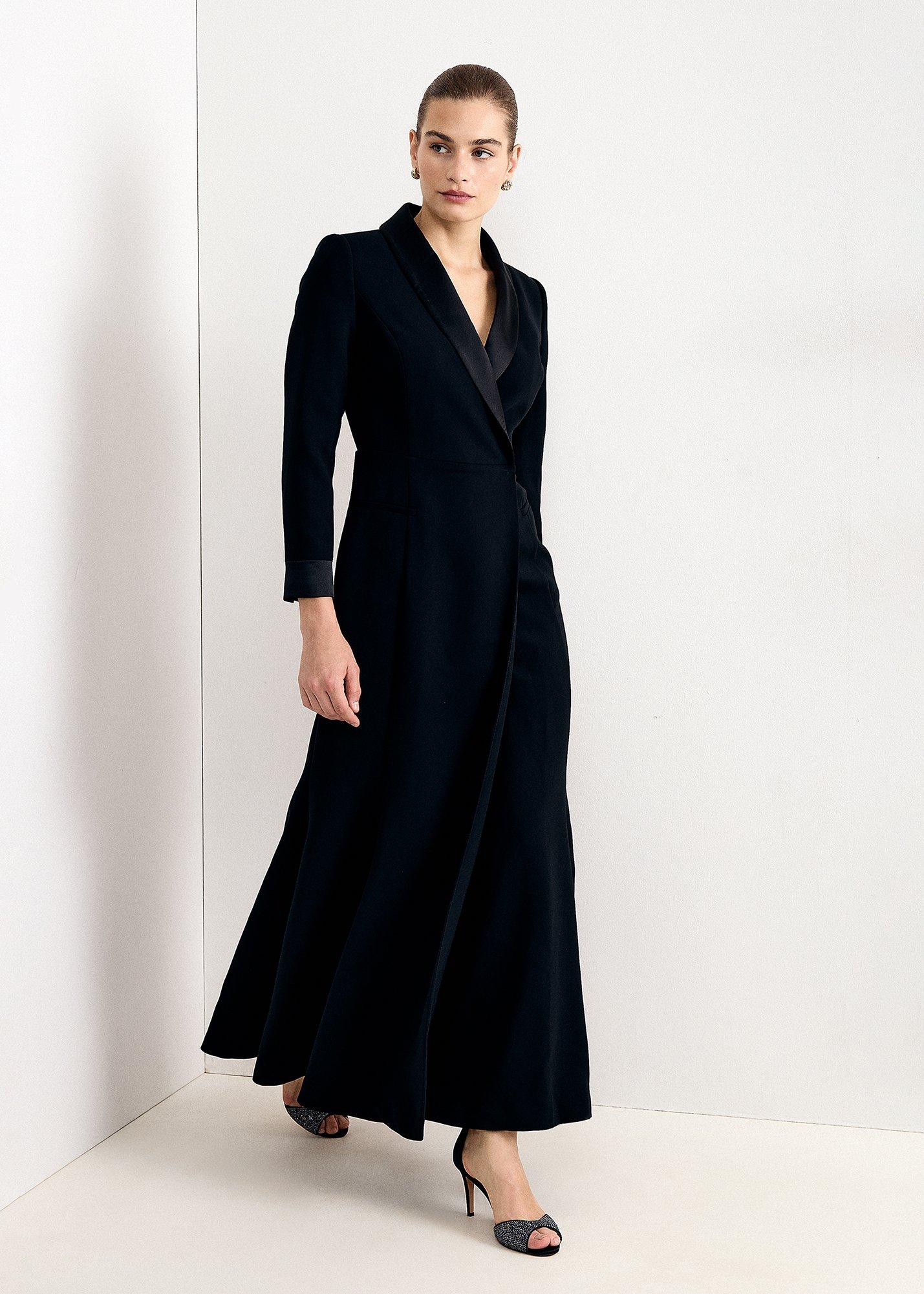 Victoria Long Sleeved Maxi Blazer Dress