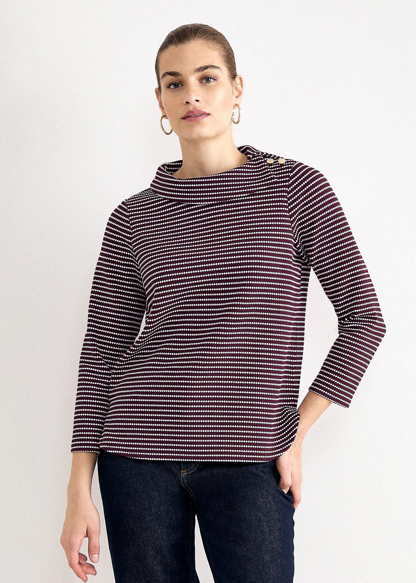 Remy Stripe Textured Top