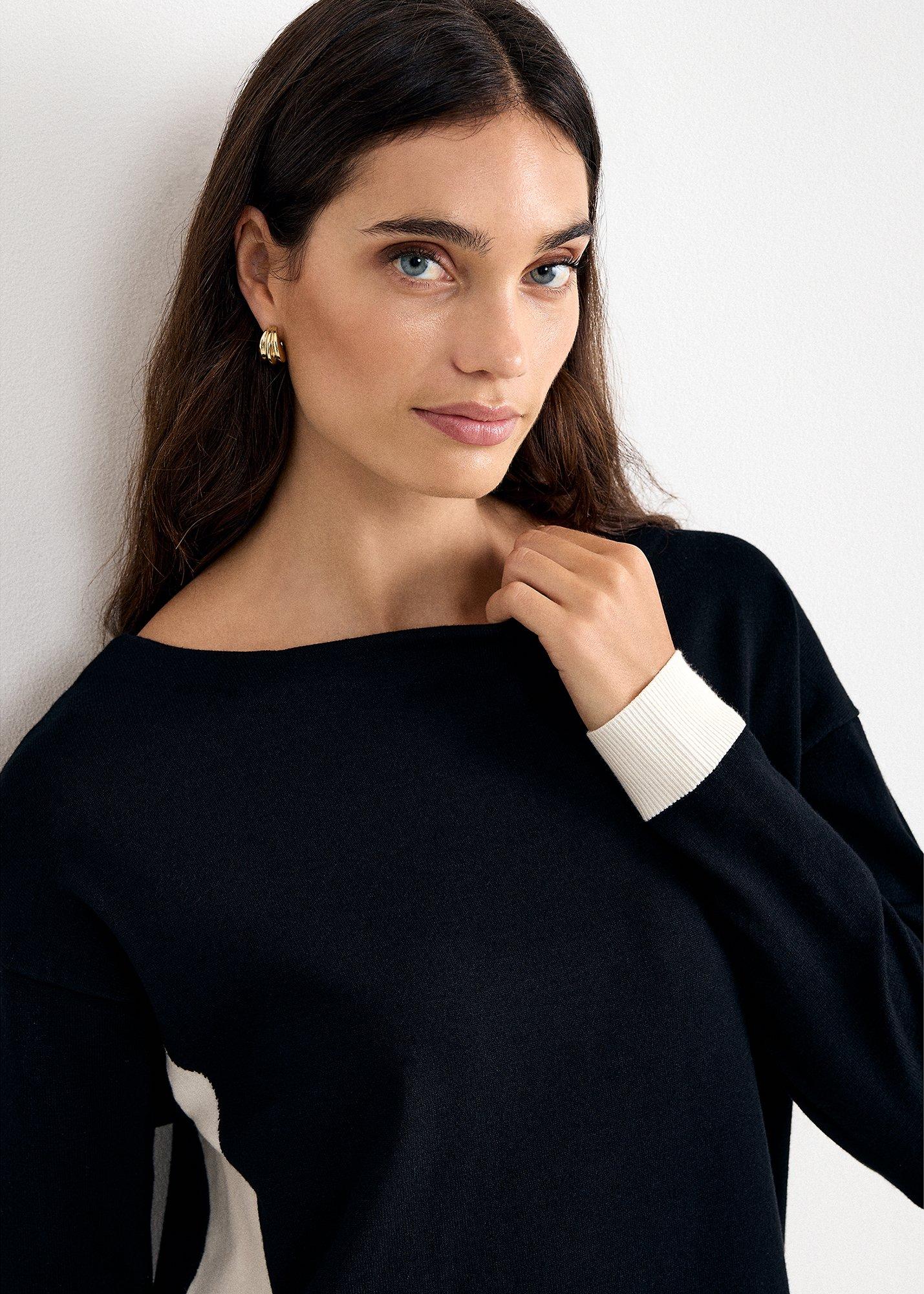 mirkela-colourblock-shift-dress