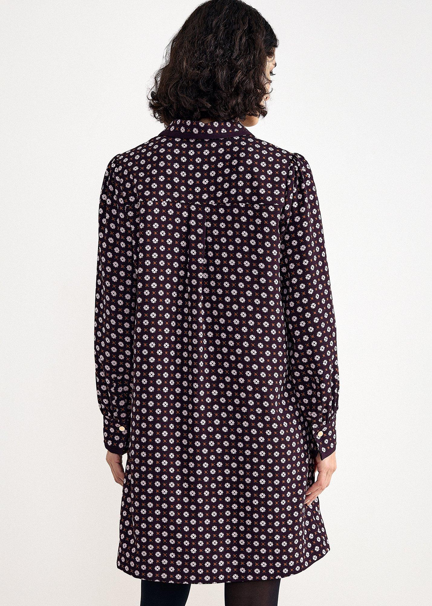 Pamela Foulard Print dress