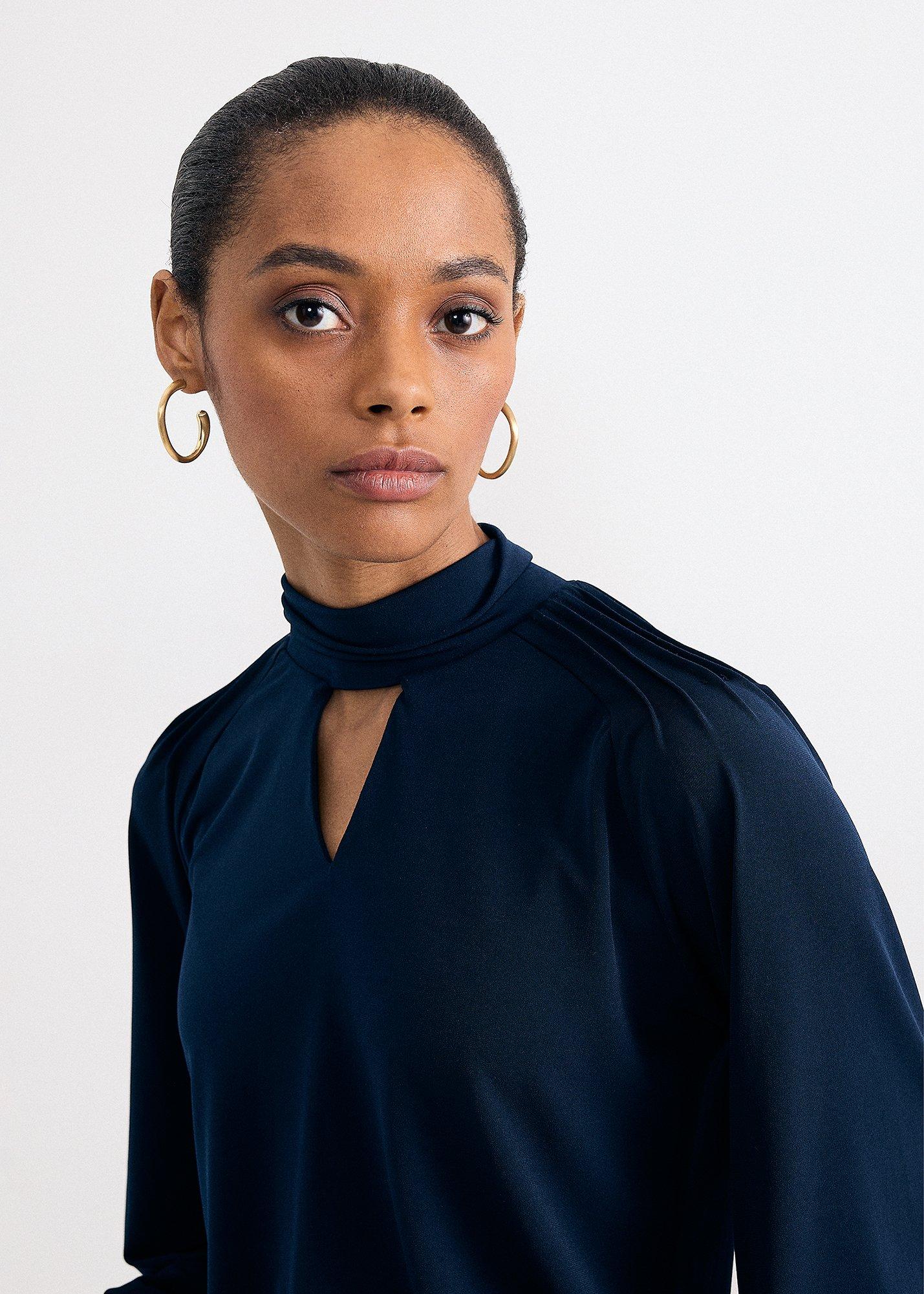 ilaria-drape-sleeve-keyhole-top