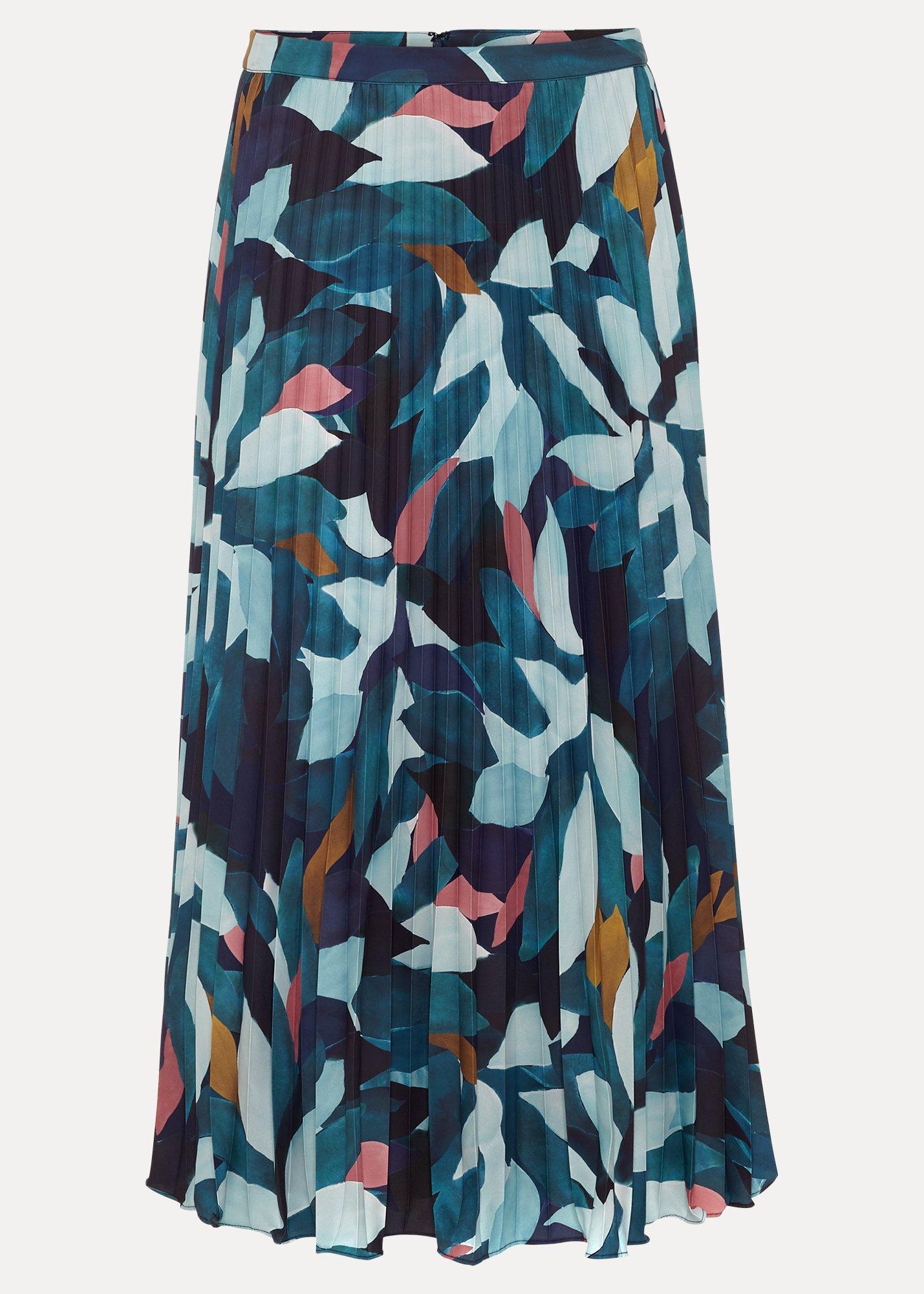 petite-ebony-printed-pleated-midi-skirt