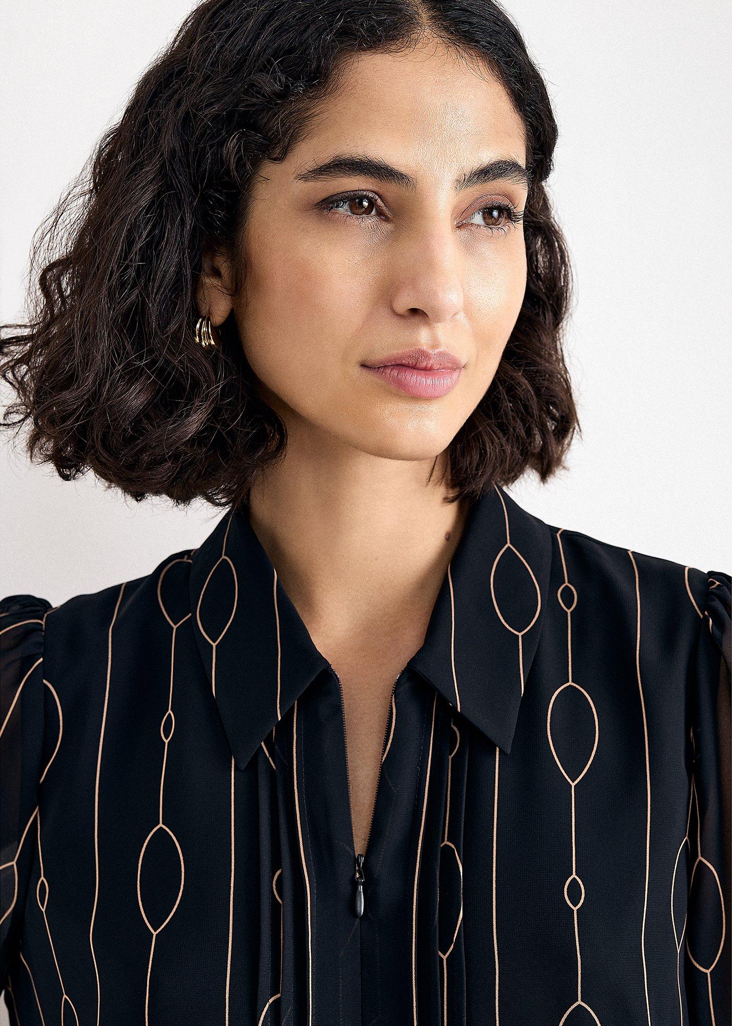 candice-linear-print-dress