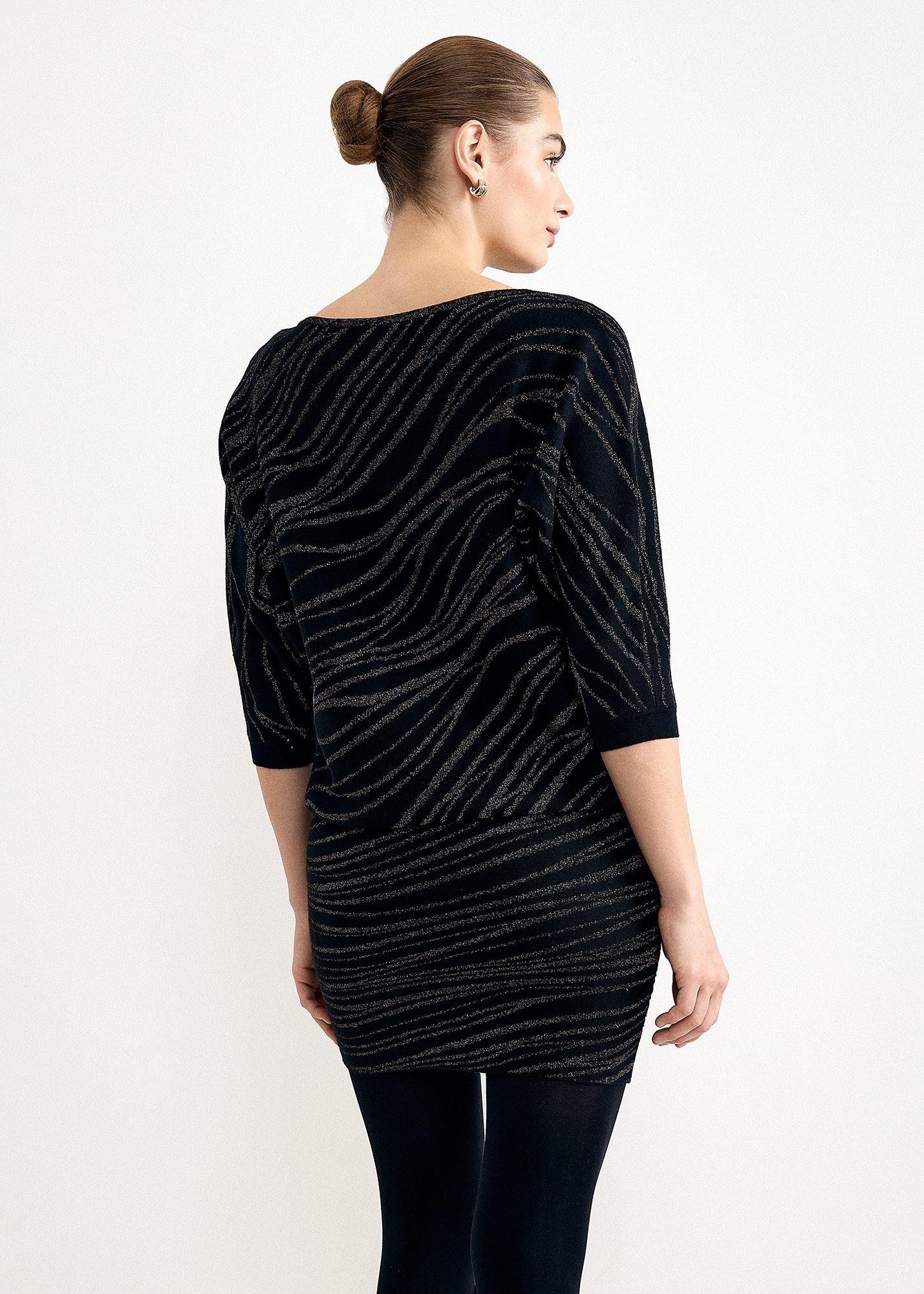 becca-zebra-pencil-dress