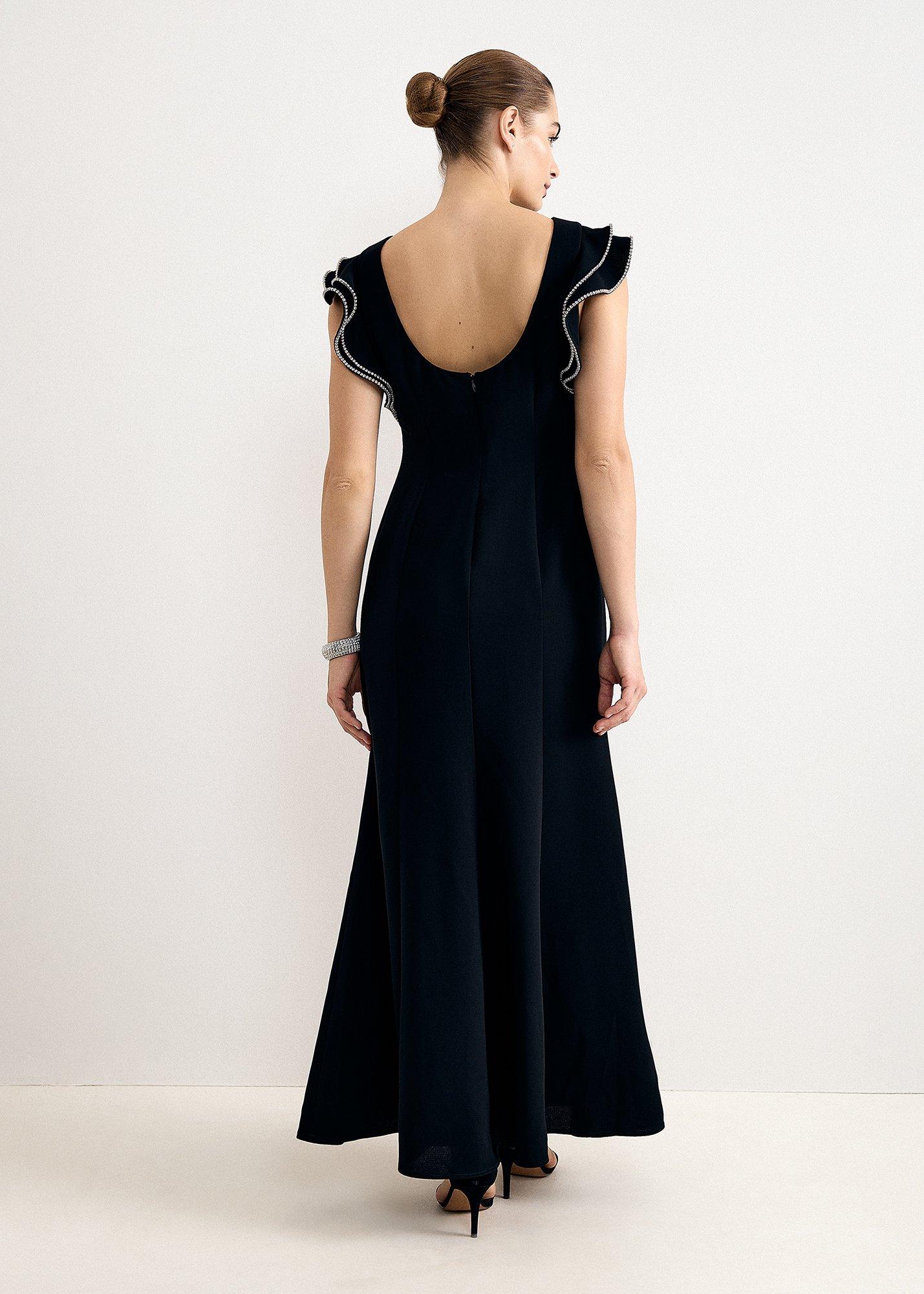 Claudia Diamonte Detail Maxi Dress