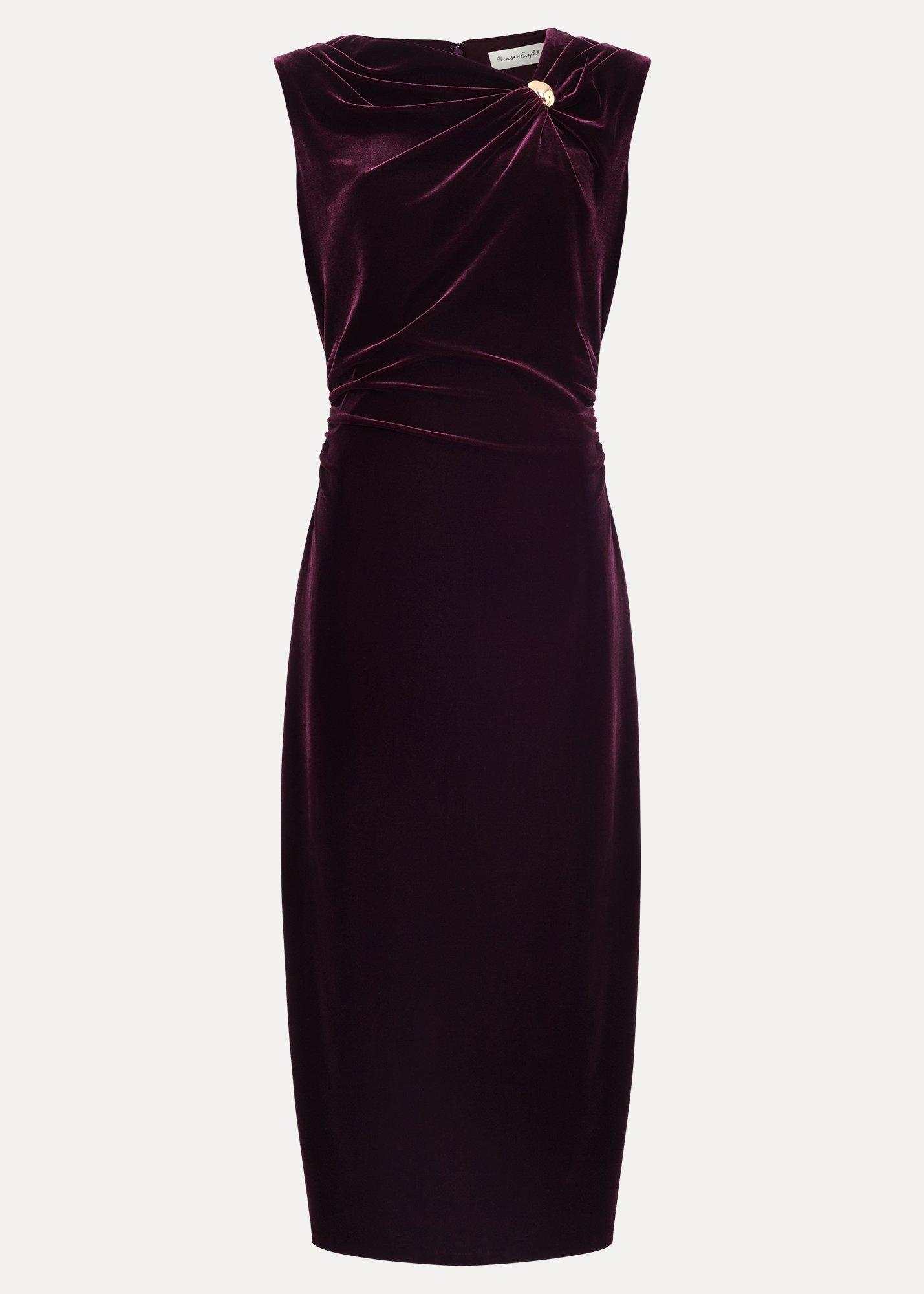 bella-velvet-ruched-mini-dress